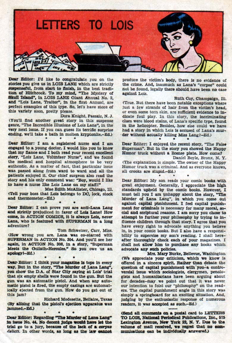 Read online Superman's Girl Friend, Lois Lane comic -  Issue #46 - 24