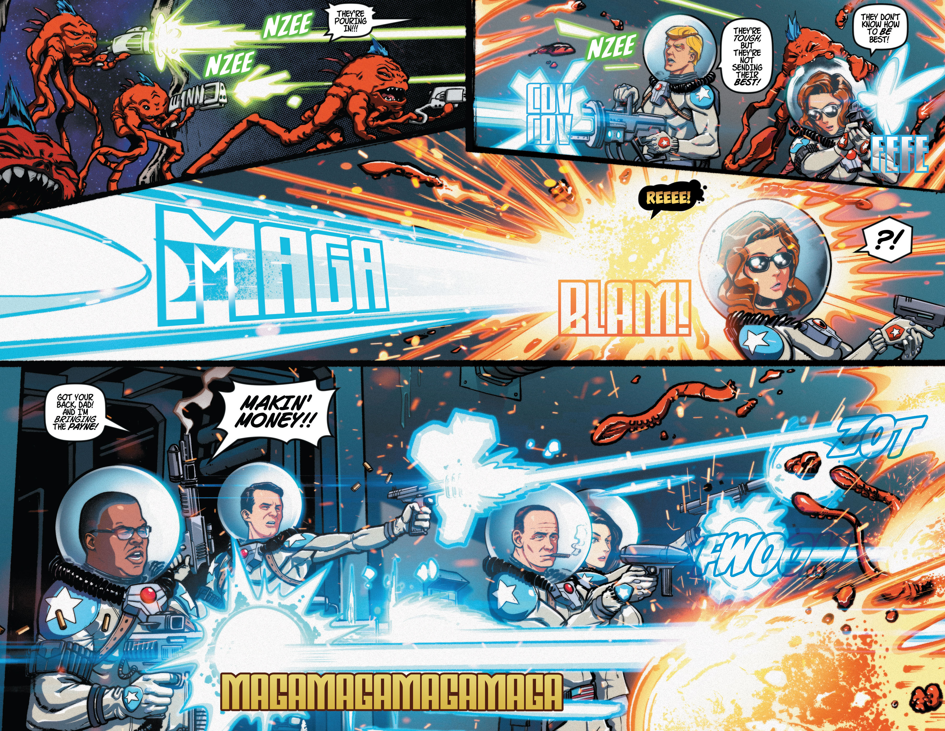 Read online Trump's Space Force comic -  Issue # Full - 30
