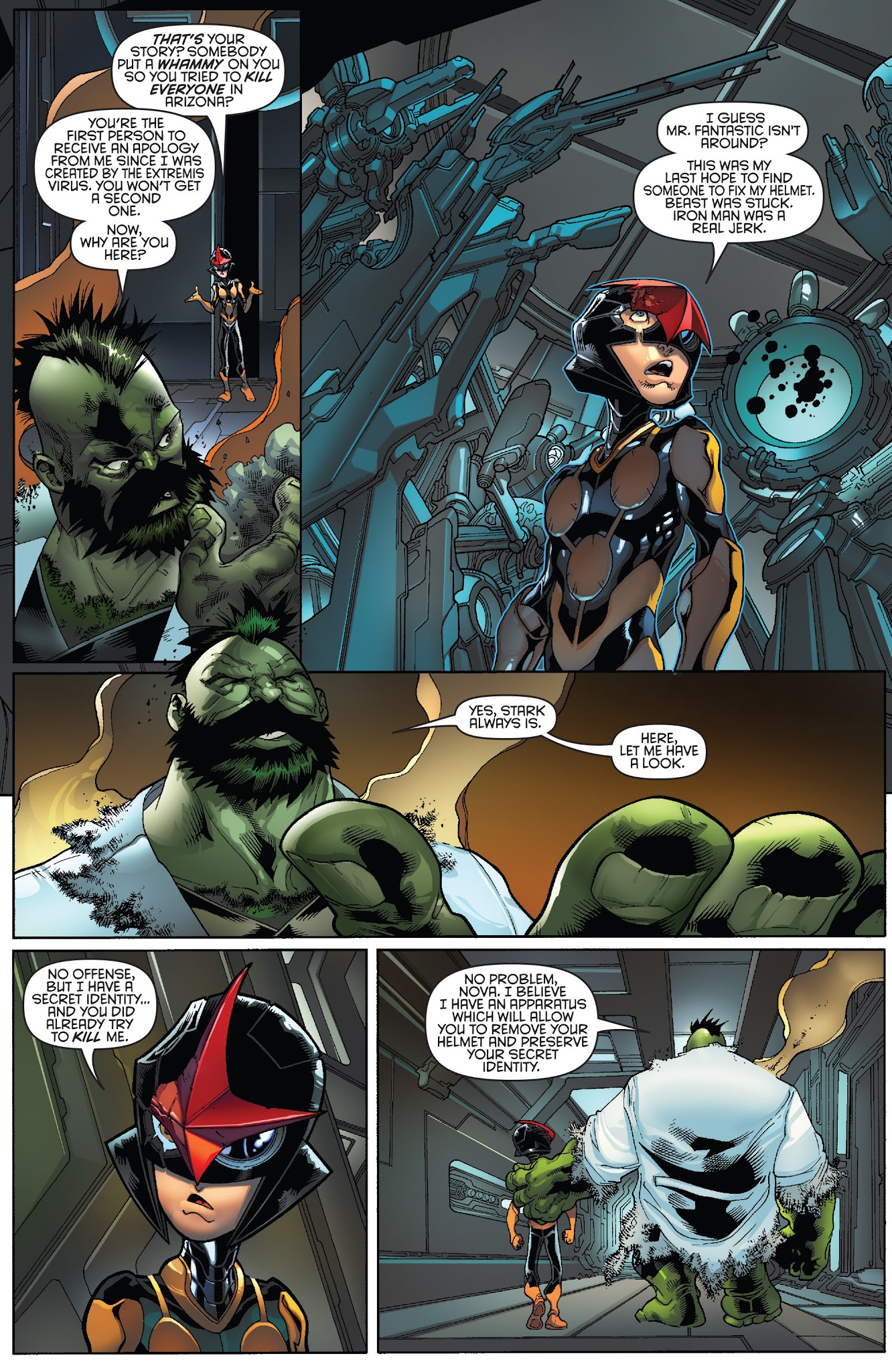 Read online Nova (2013) comic -  Issue # _Annual 1 - 5