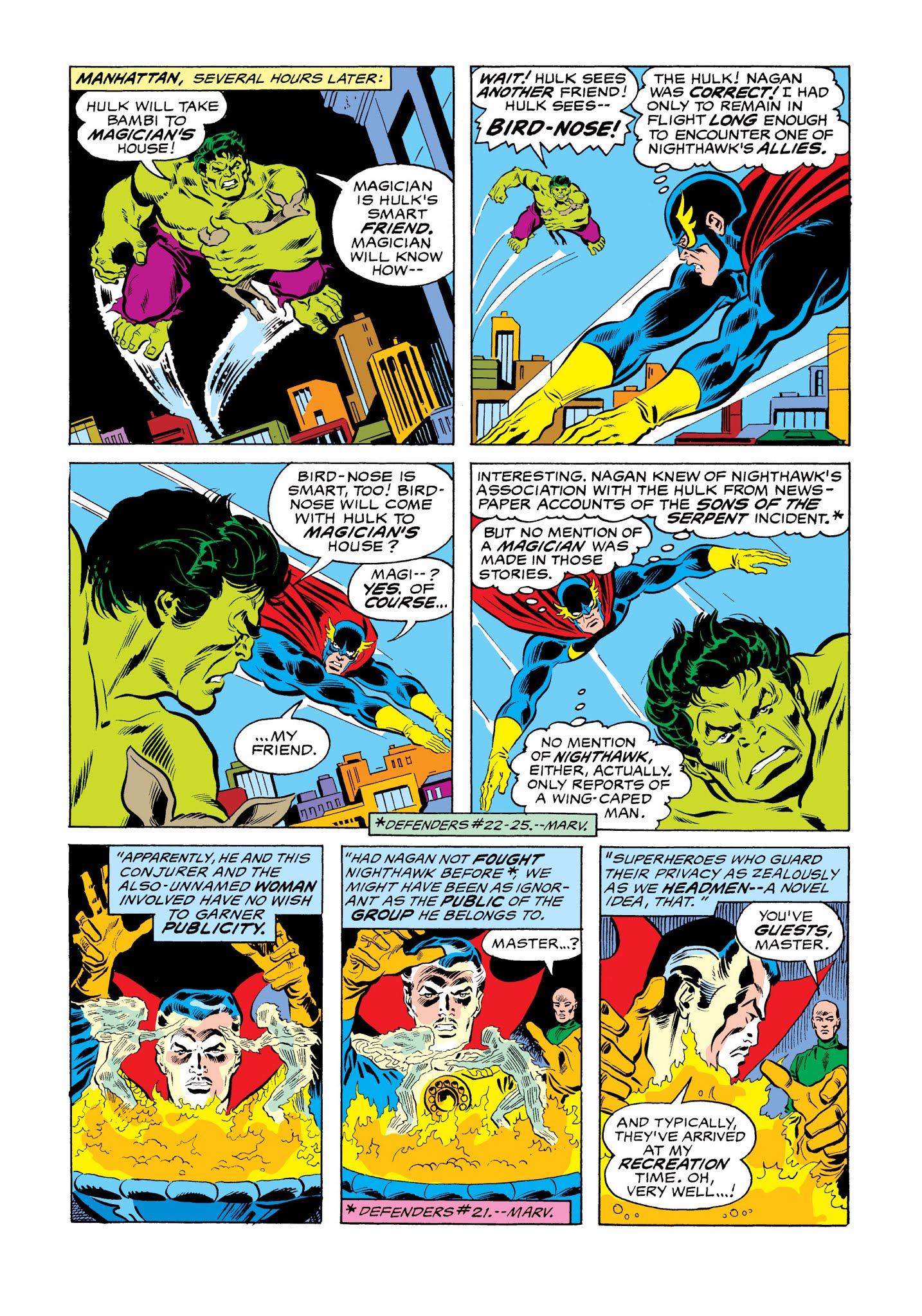Read online Marvel Masterworks: The Defenders comic -  Issue # TPB 5 (Part 1) - 18