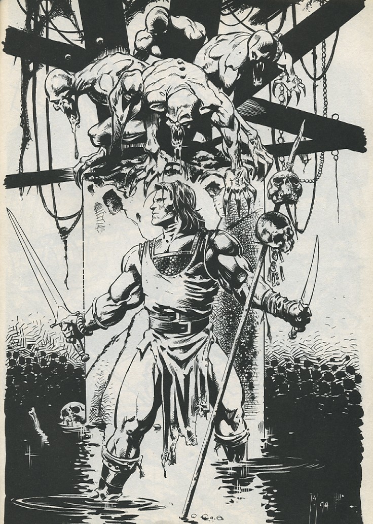 Read online The Savage Sword Of Conan comic -  Issue #223 - 61