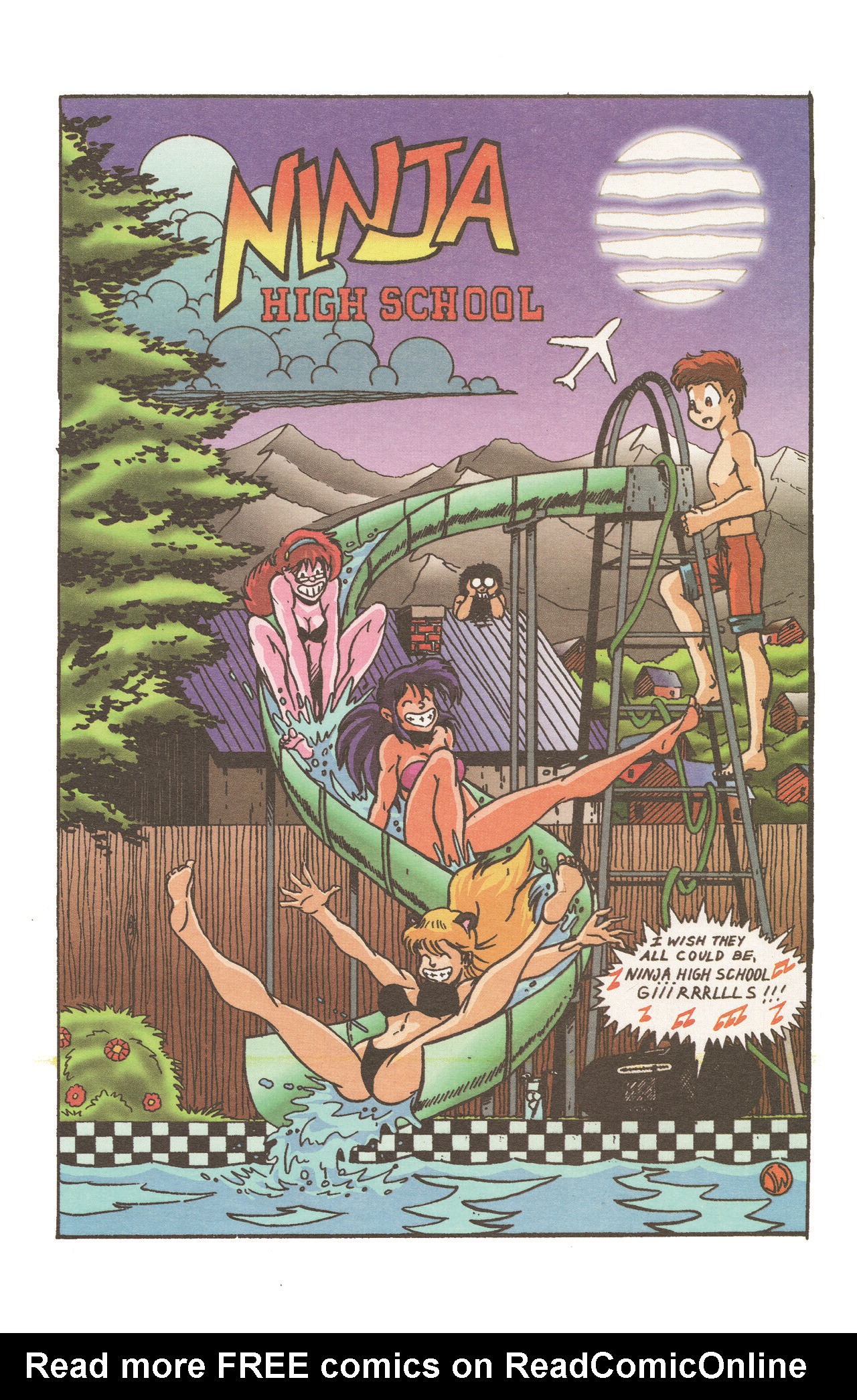 Read online Ninja High School Swimsuit comic -  Issue #3 - 31
