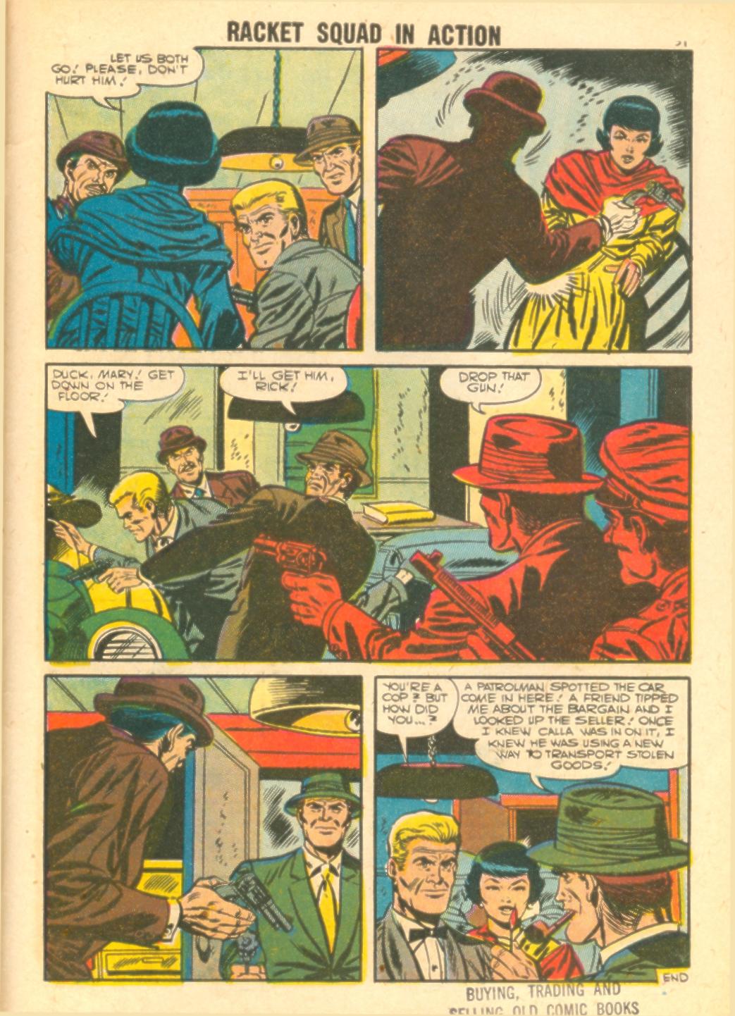 Read online Racket Squad in Action comic -  Issue #26 - 33