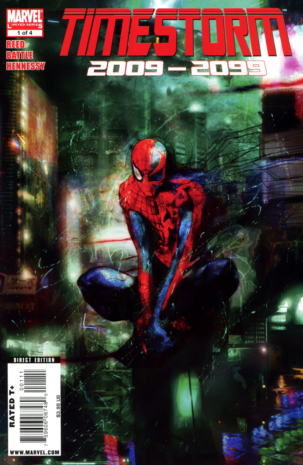 Read online Timestorm 2009/2099 comic -  Issue #1 - 1