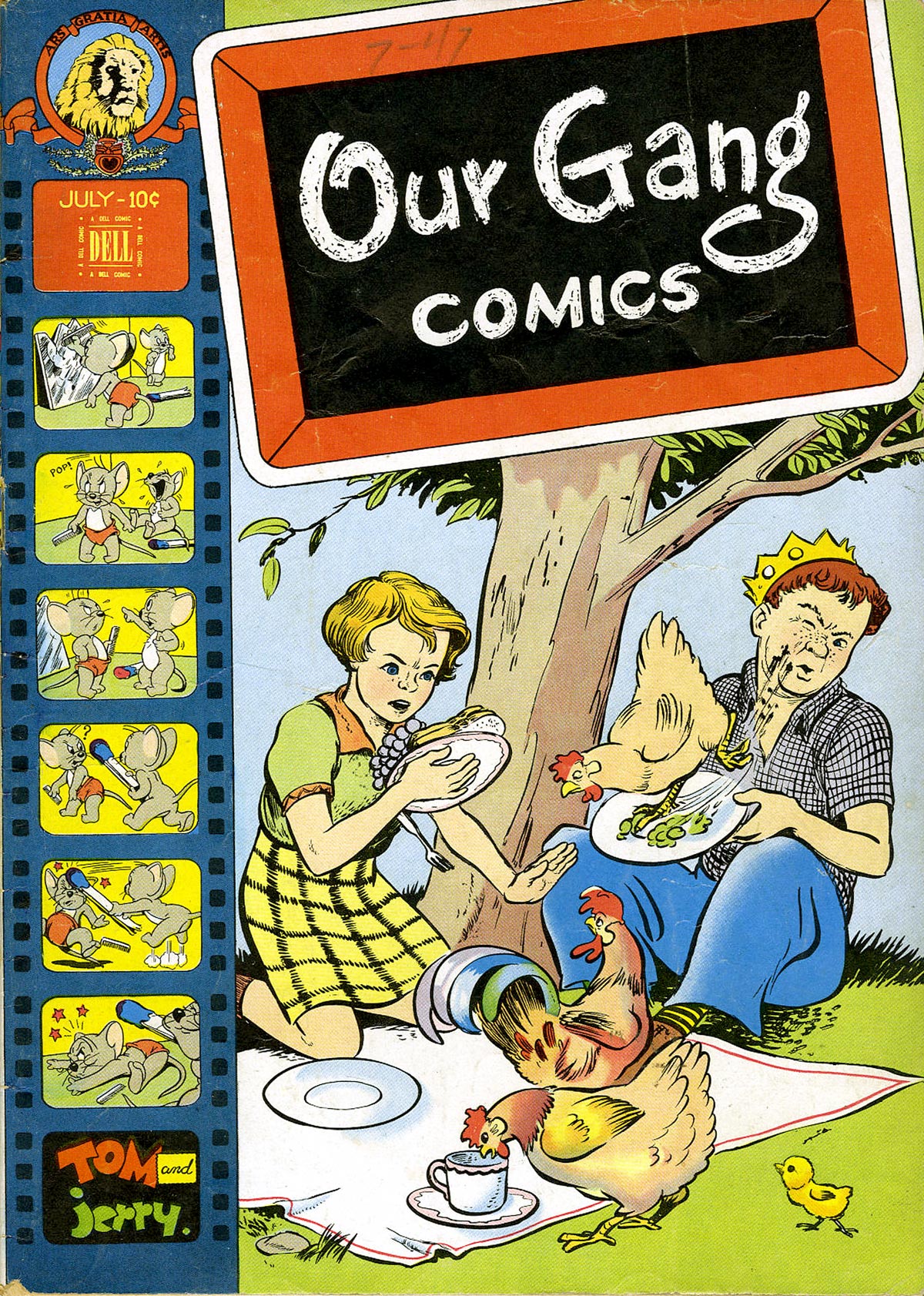 Read online Our Gang Comics comic -  Issue #36 - 2