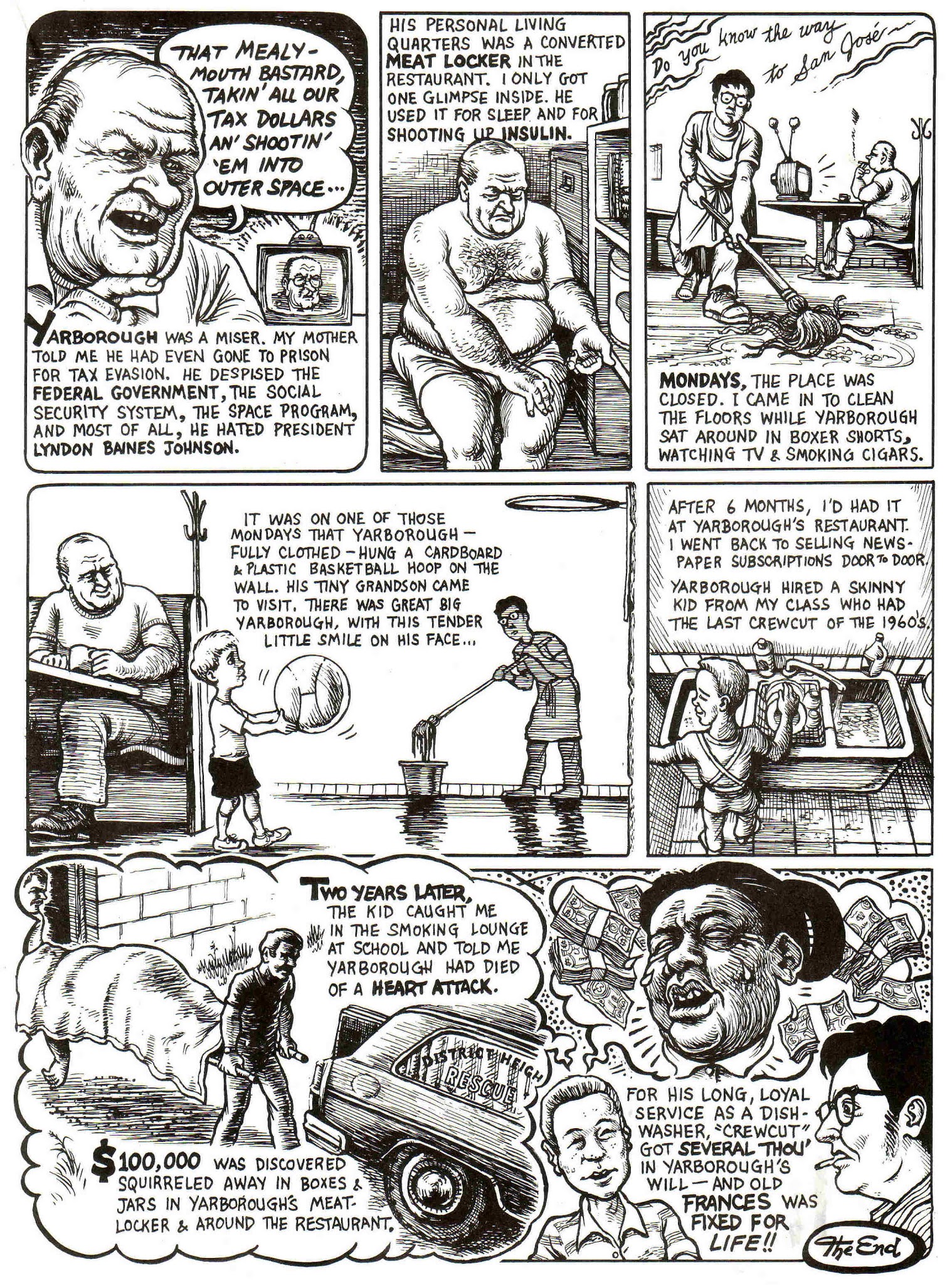 Read online Weirdo comic -  Issue #23 - 25
