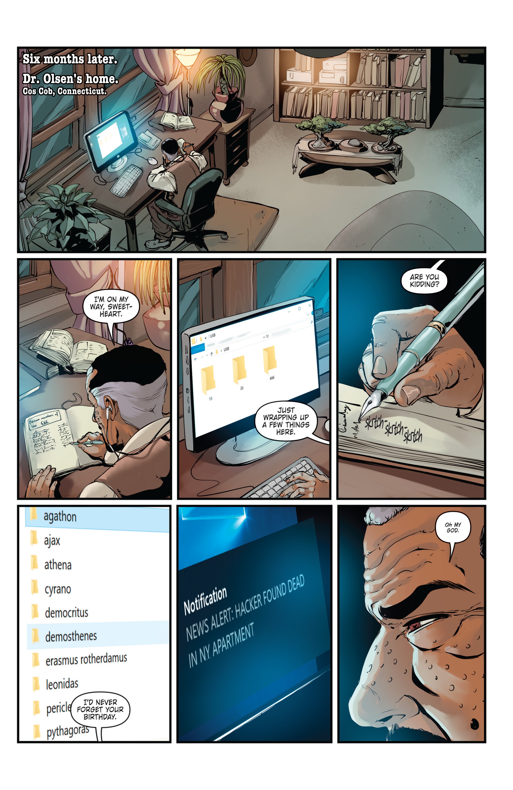 Read online Conspiracy comic -  Issue #4 - 20