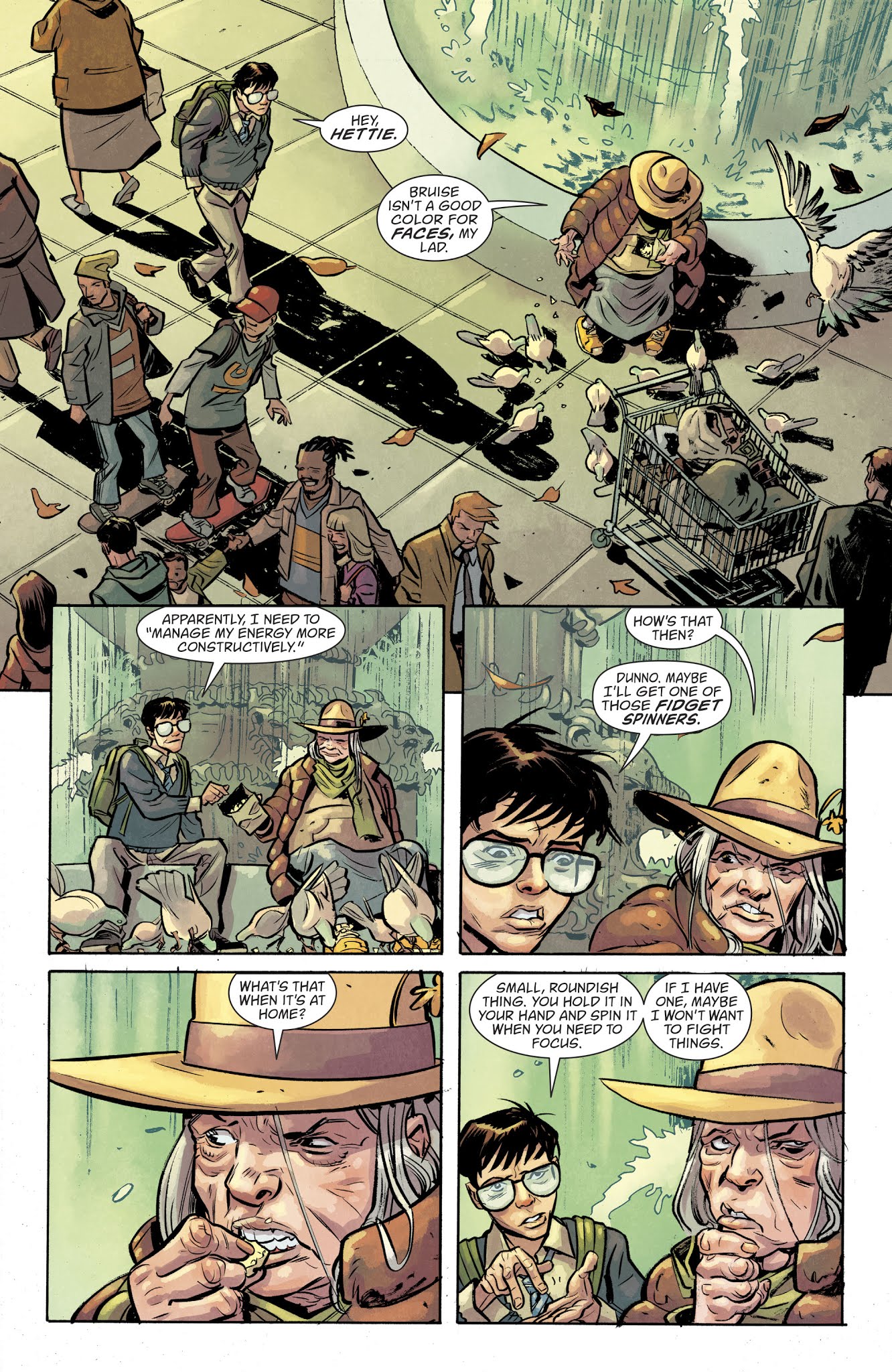 Read online Books of Magic (2018) comic -  Issue #1 - 17