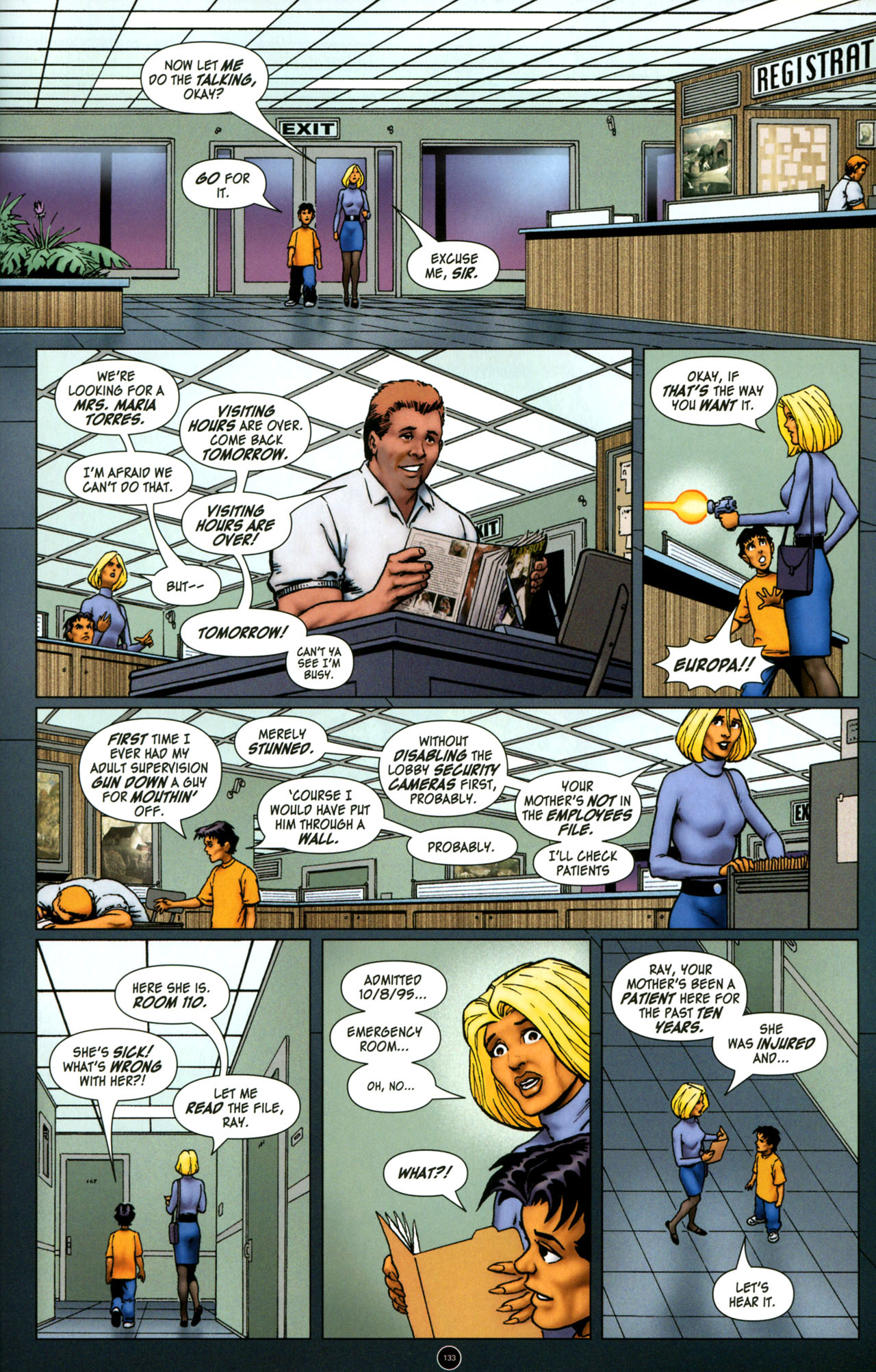 Read online Kid Kosmos: Kidnapped comic -  Issue # TPB - 123