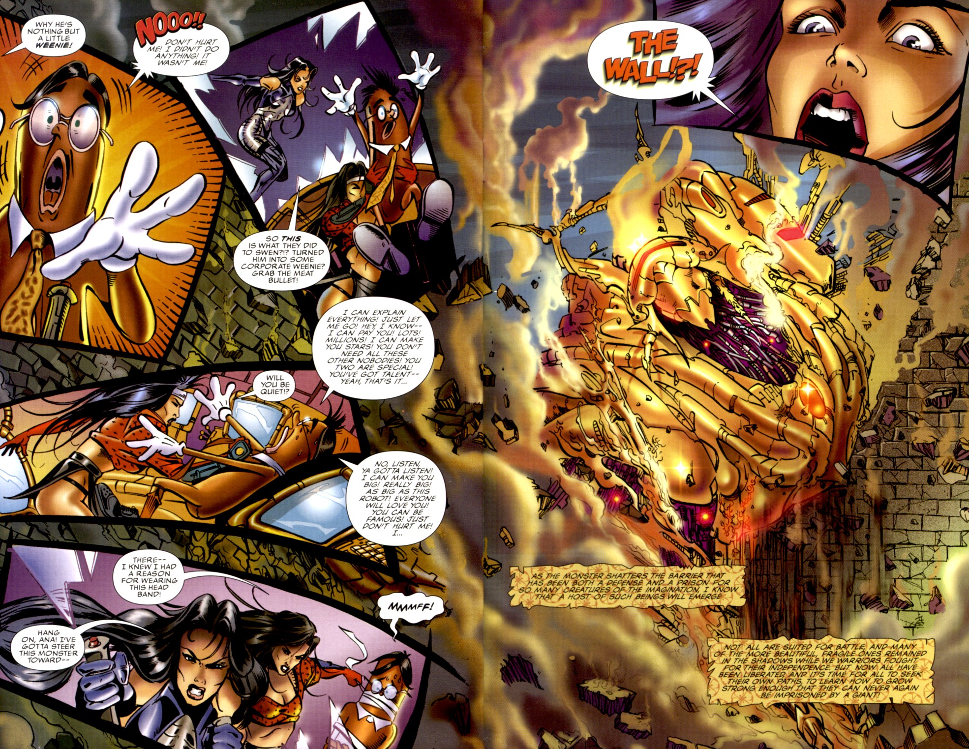 Read online Shi/Cyblade: The Battle for Independents comic -  Issue # Full - 25