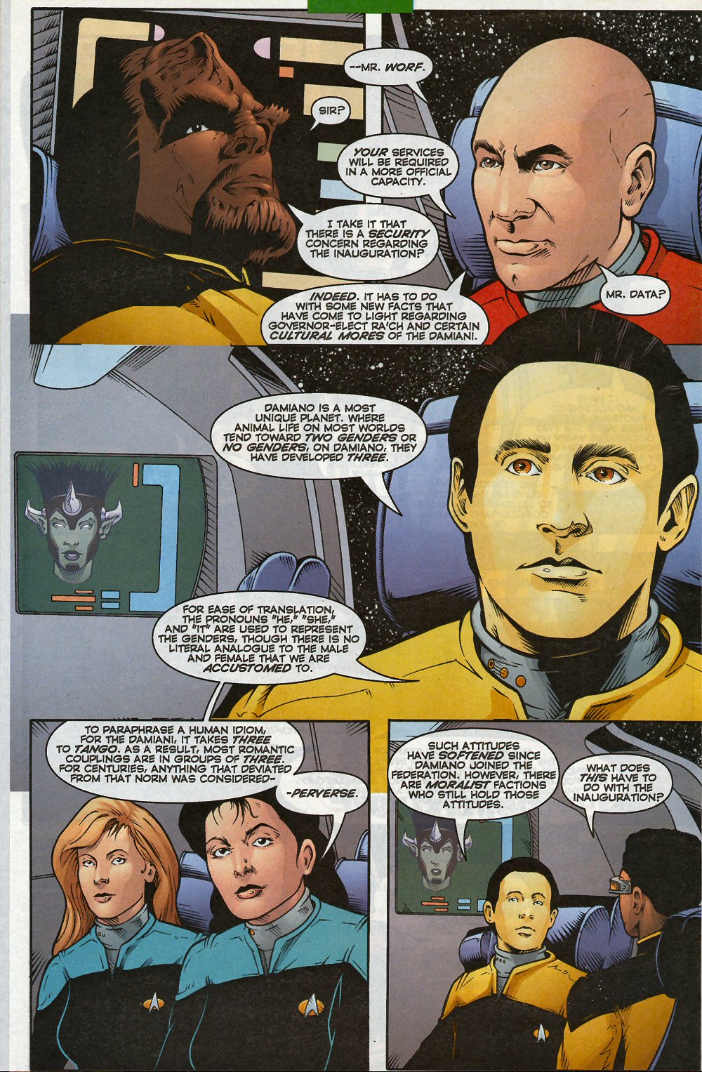 Star Trek: The Next Generation - Perchance to Dream Issue #1 #1 - English 11