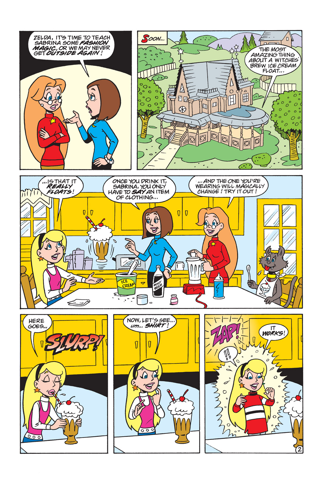 Read online Sabrina the Teenage Witch (2000) comic -  Issue #17 - 21