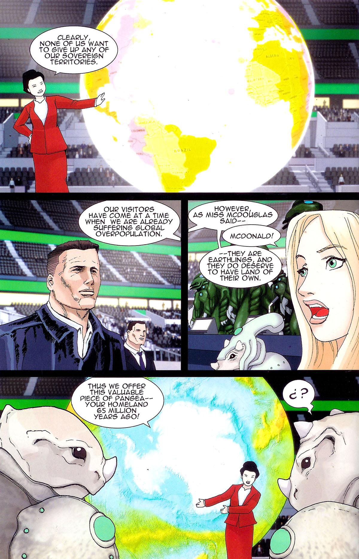 Read online Dinowars comic -  Issue #3 - 9