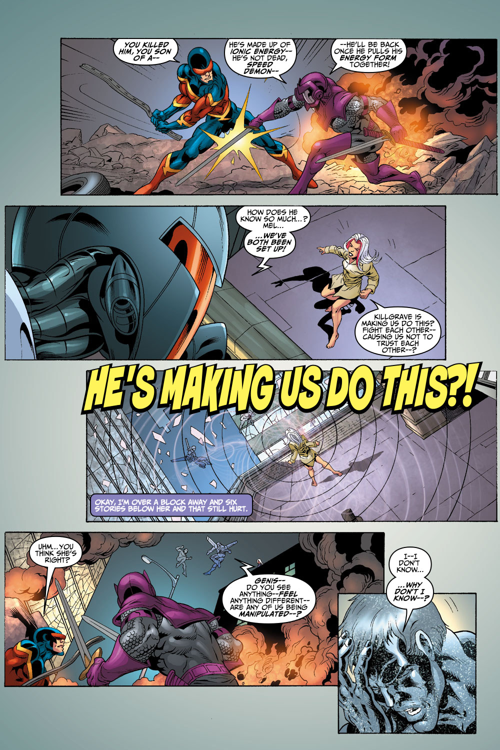 Read online New Thunderbolts comic -  Issue #10 - 15