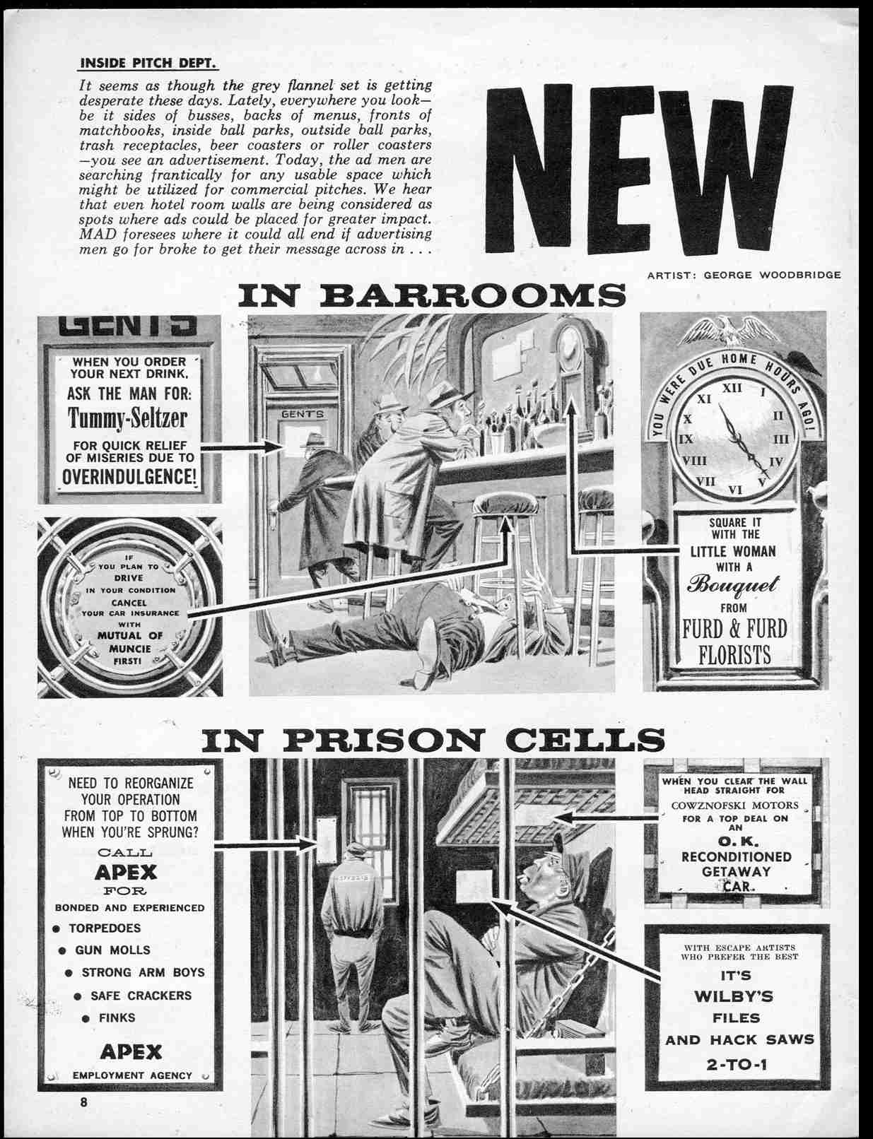 Read online MAD comic -  Issue #52 - 10