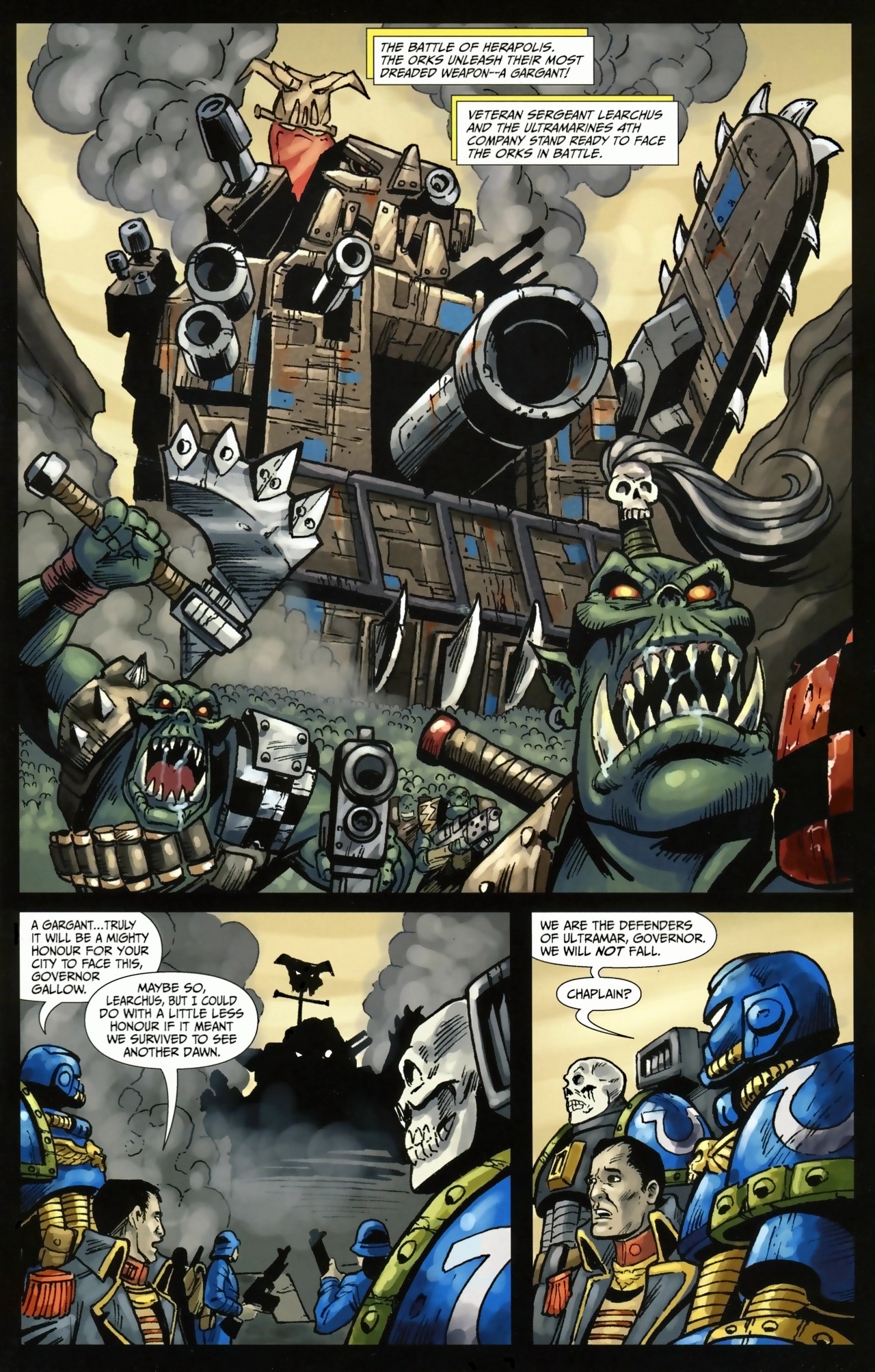 Read online Warhammer 40,000: Defenders of Ultramar comic -  Issue #4 - 5