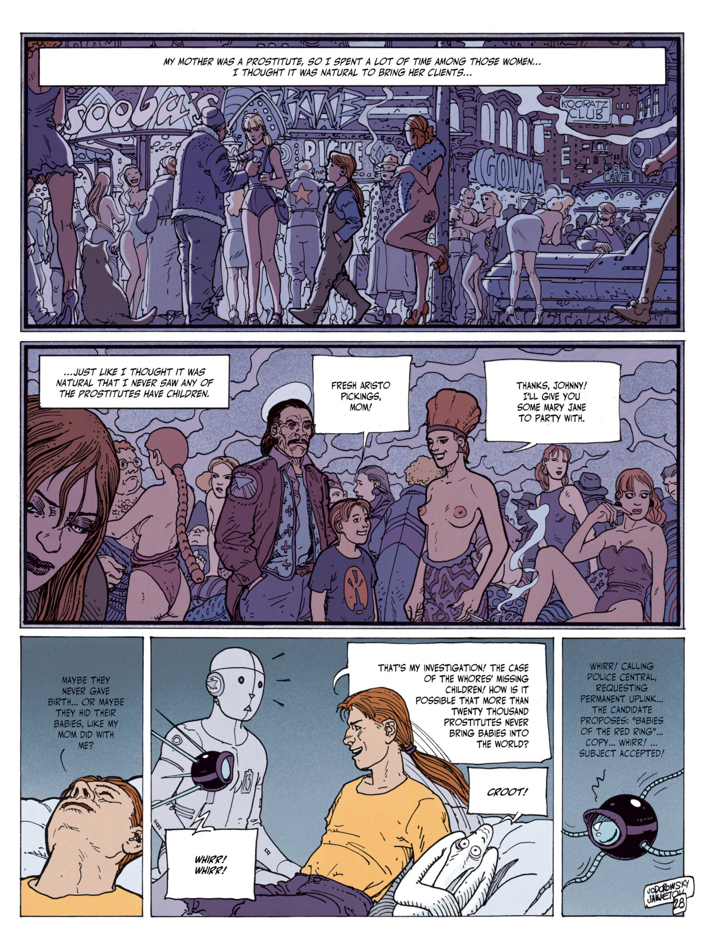 Read online Before the Incal comic -  Issue #2 - 31