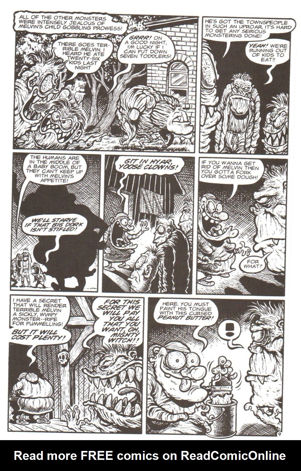 Read online Weird Melvin comic -  Issue #1 - 11