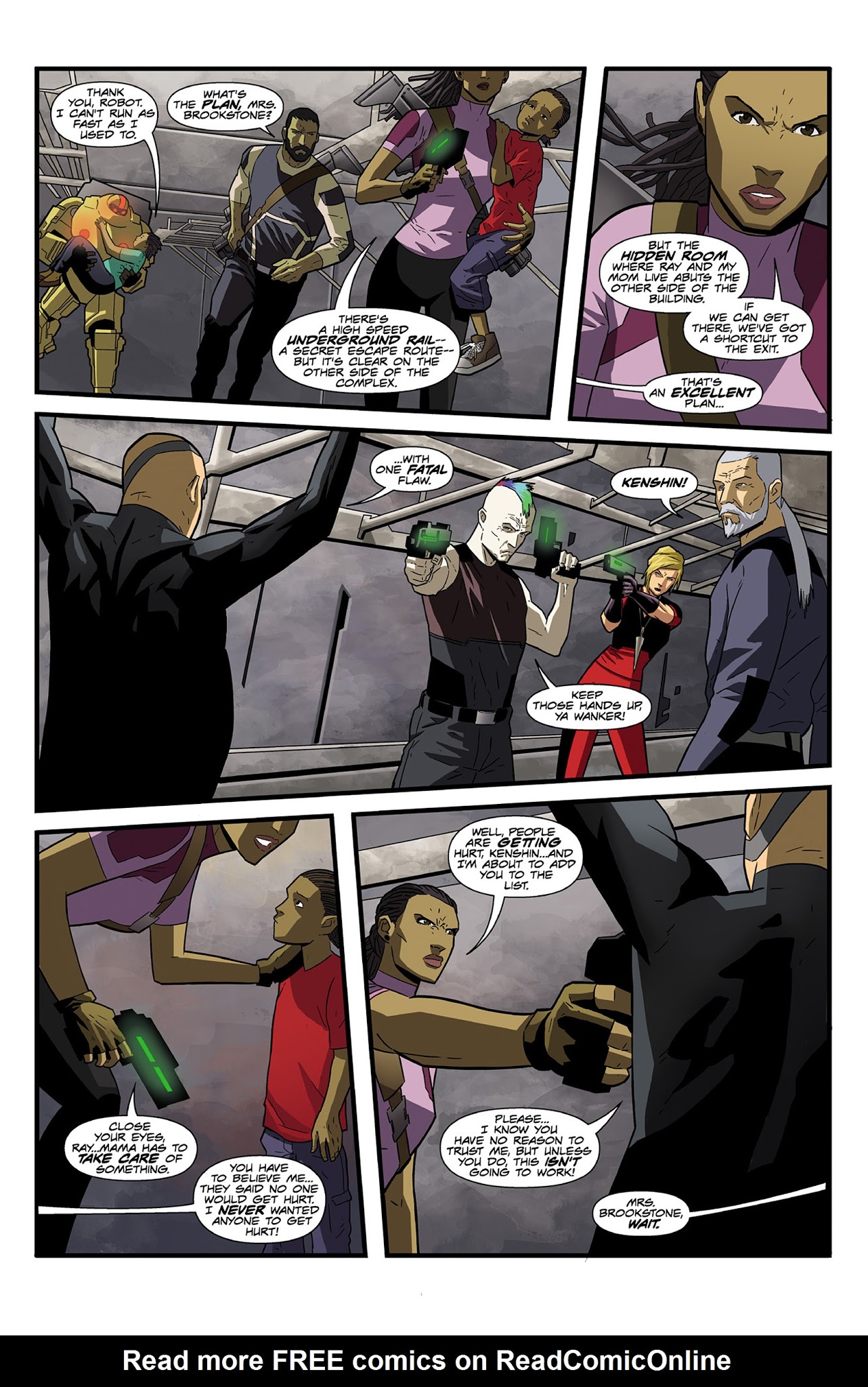 Read online S.H.O.O.T. First comic -  Issue #4 - 8