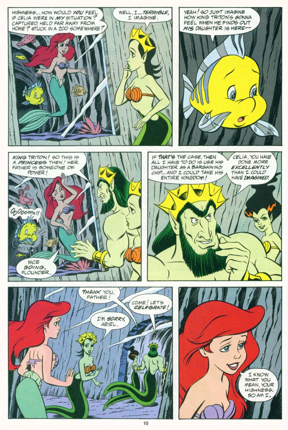 Read online Disney's The Little Mermaid Limited Series comic -  Issue #2 - 11