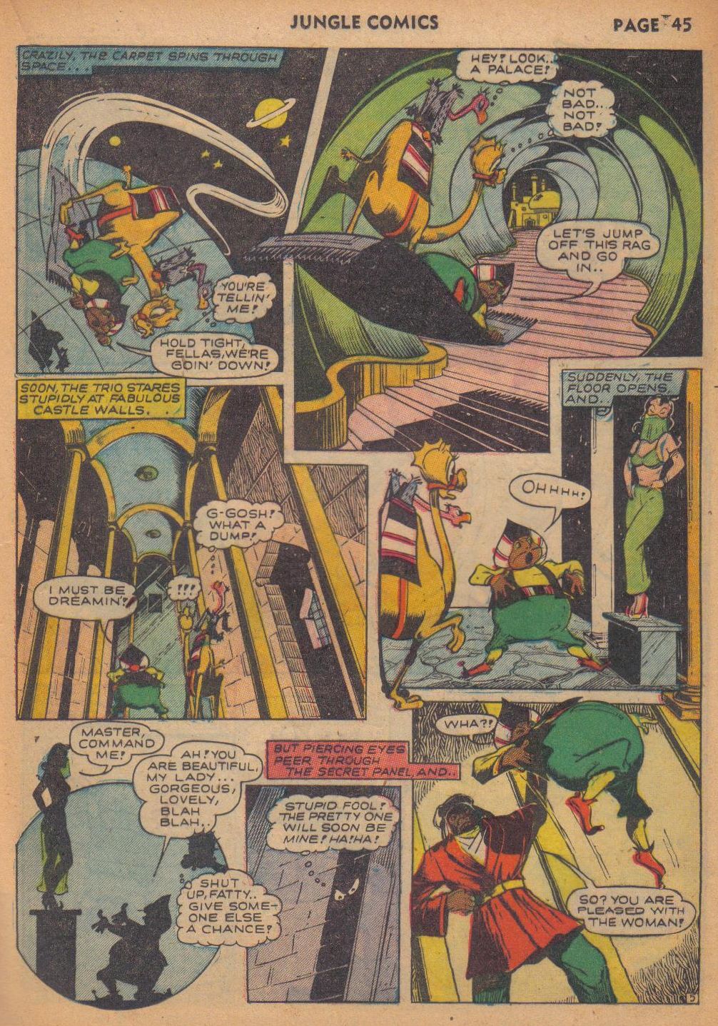 Read online Jungle Comics comic -  Issue #29 - 46