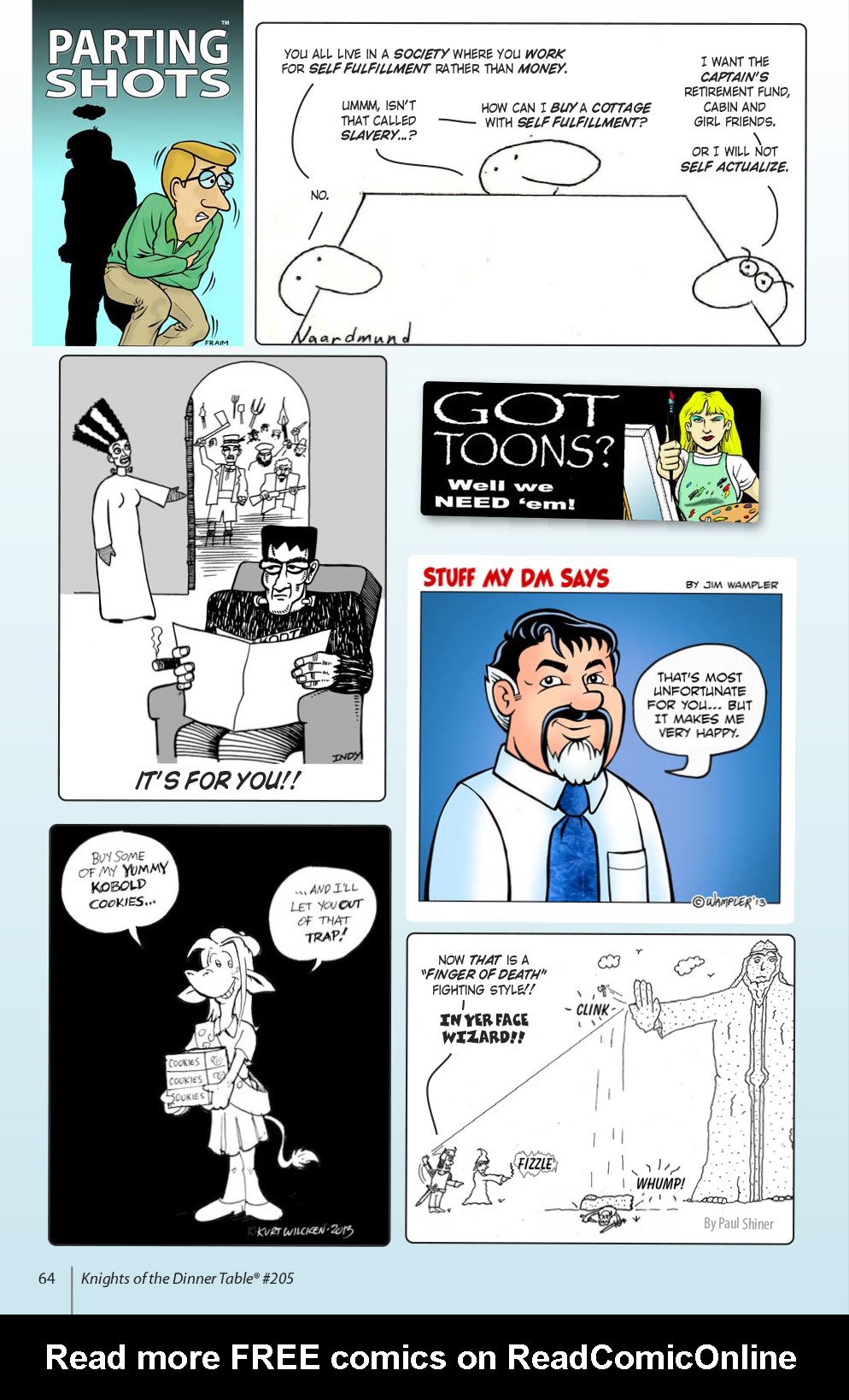 Read online Knights of the Dinner Table comic -  Issue #205 - 66