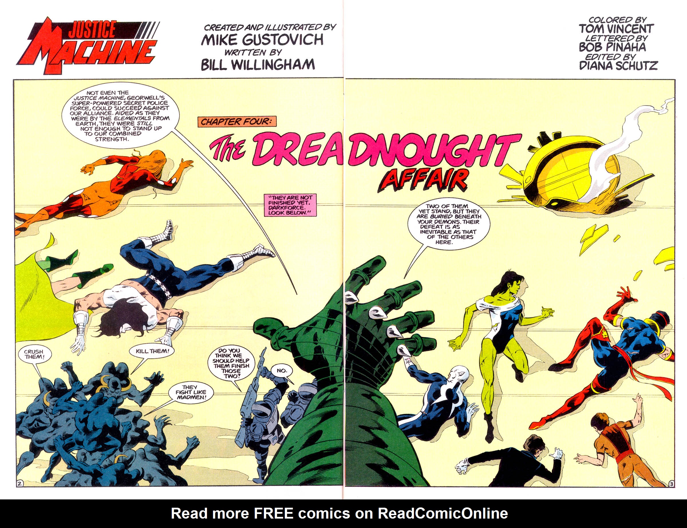 Read online Justice Machine featuring The Elementals comic -  Issue #4 - 5