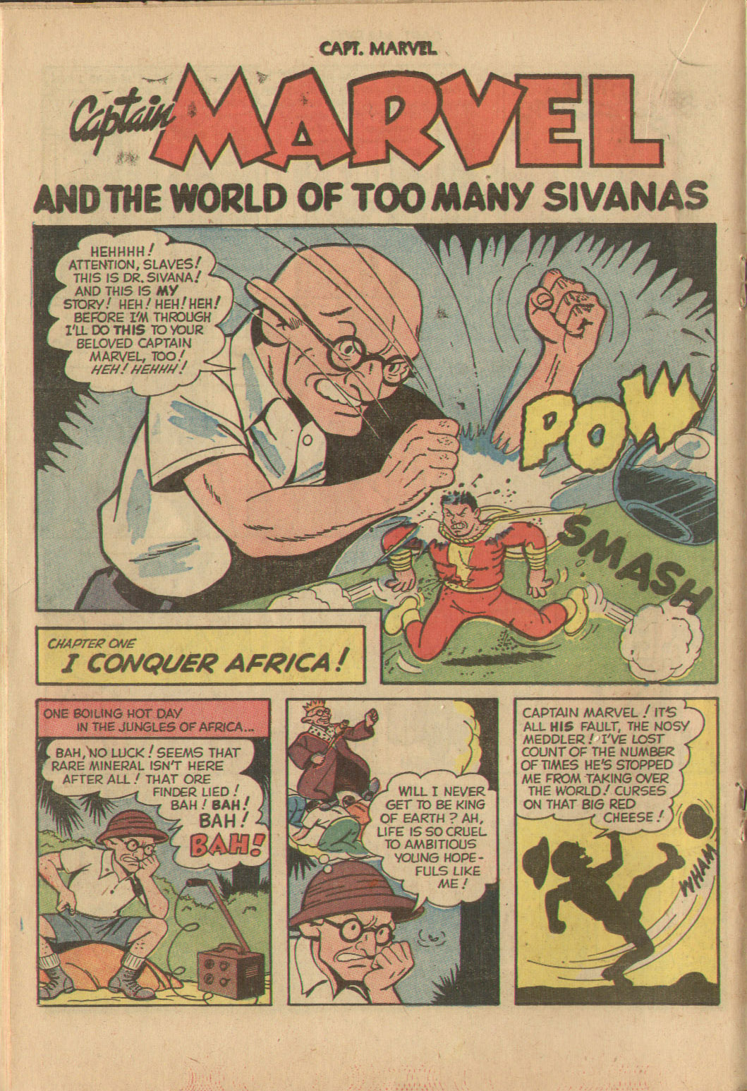 Read online Captain Marvel Adventures comic -  Issue #150 - 18