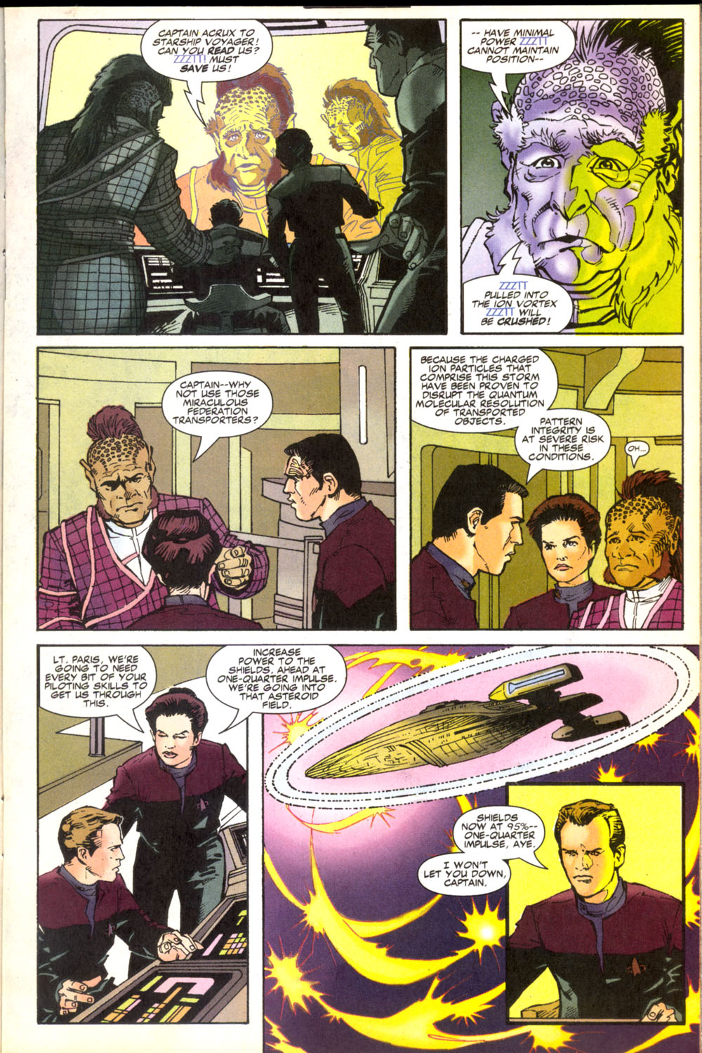 Read online Star Trek: Voyager comic -  Issue #1 - 11