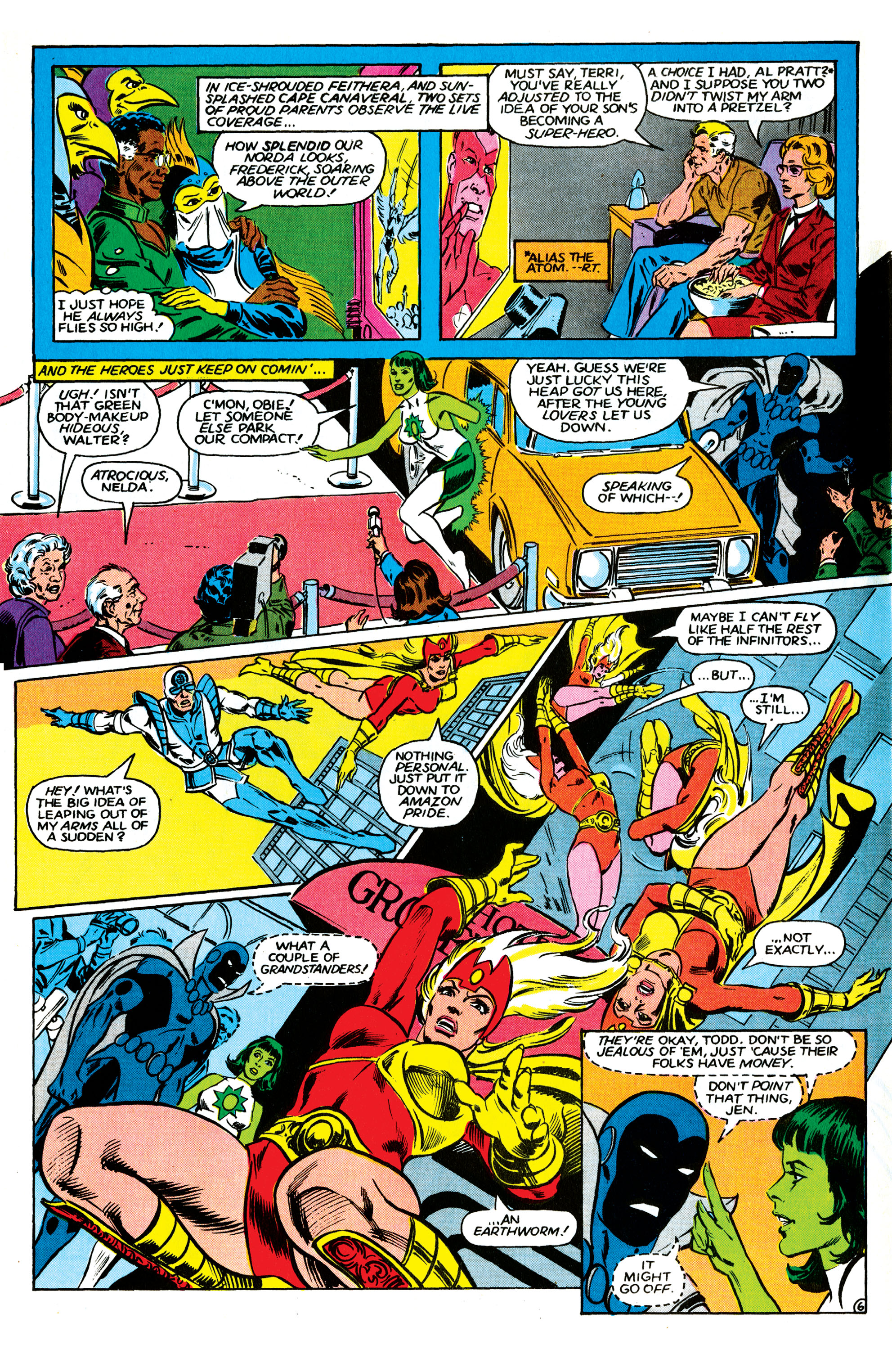 Read online Infinity Inc. (1984) comic -  Issue #12 - 7
