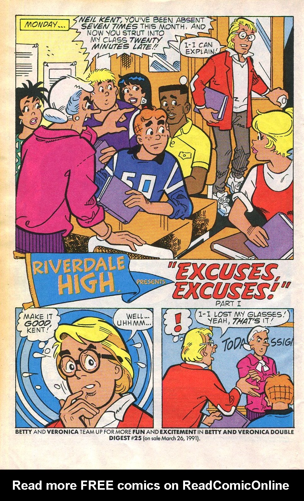 Read online Riverdale High comic -  Issue #6 - 4