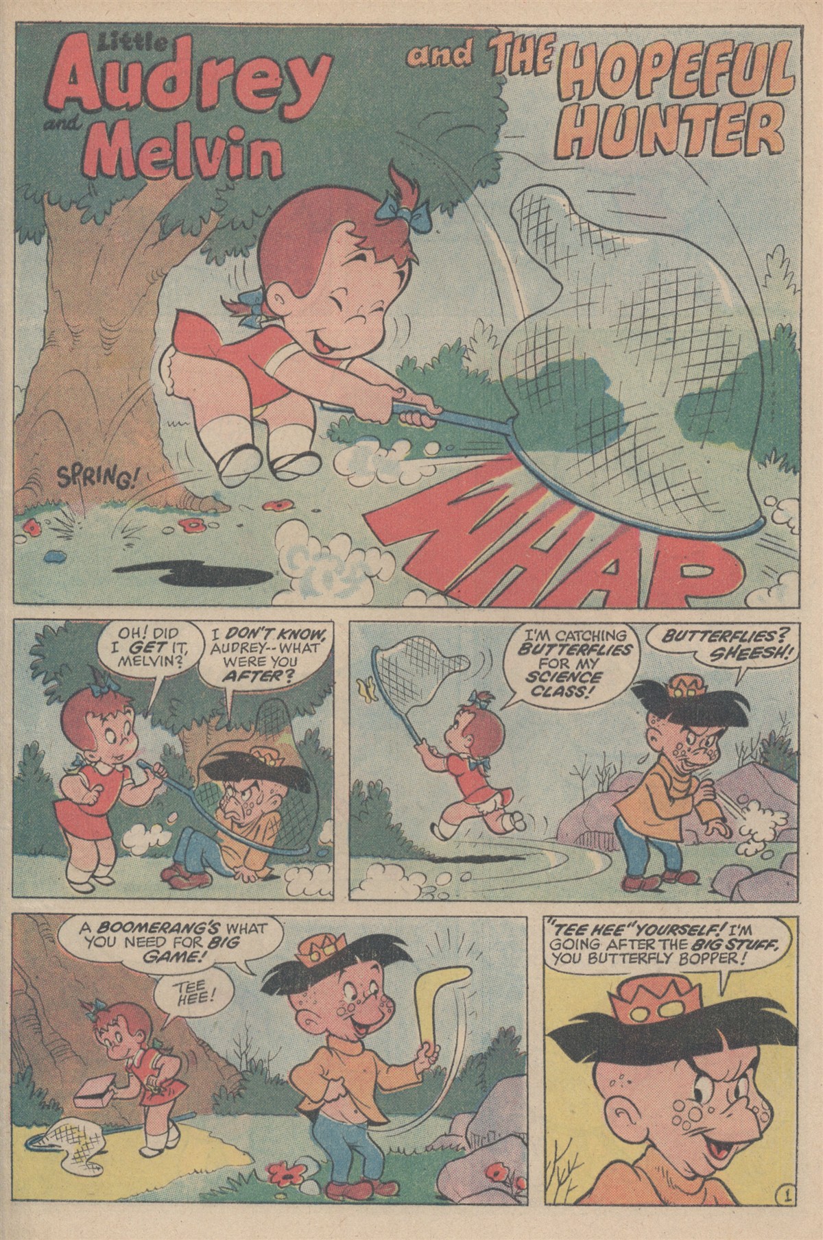 Read online Little Audrey And Melvin comic -  Issue #55 - 5