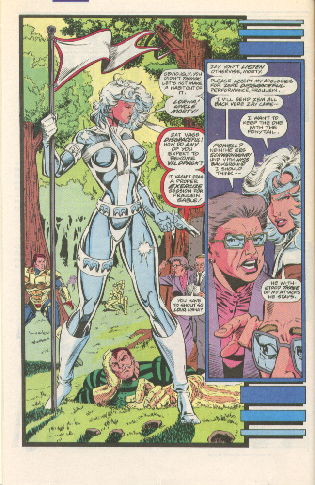 Read online Silver Sable and the Wild Pack comic -  Issue #1 - 7