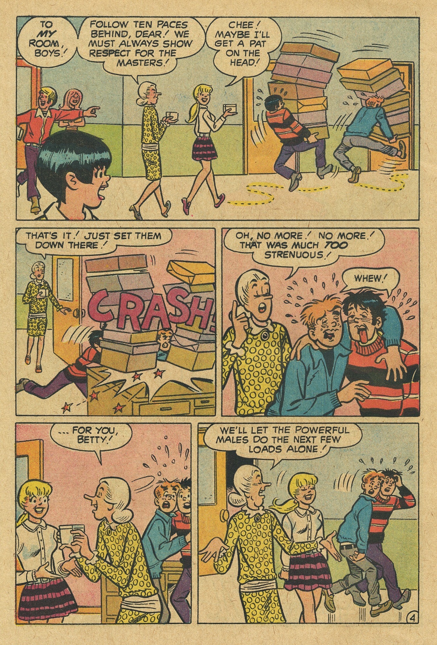 Read online Reggie and Me (1966) comic -  Issue #35 - 6