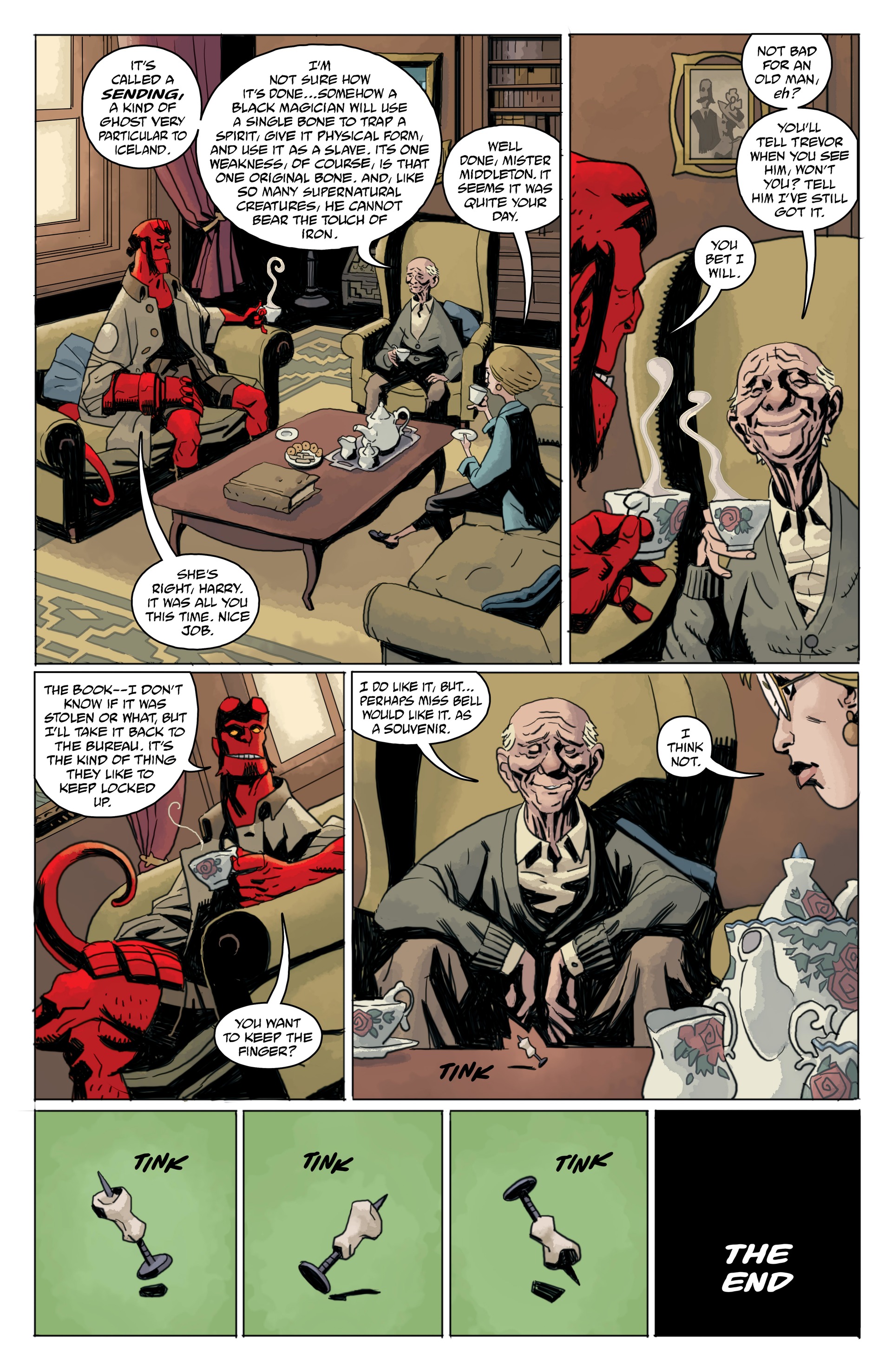 Read online Hellboy and the B.P.R.D.: The Return of Effie Kolb and Others comic -  Issue # TPB (Part 2) - 8