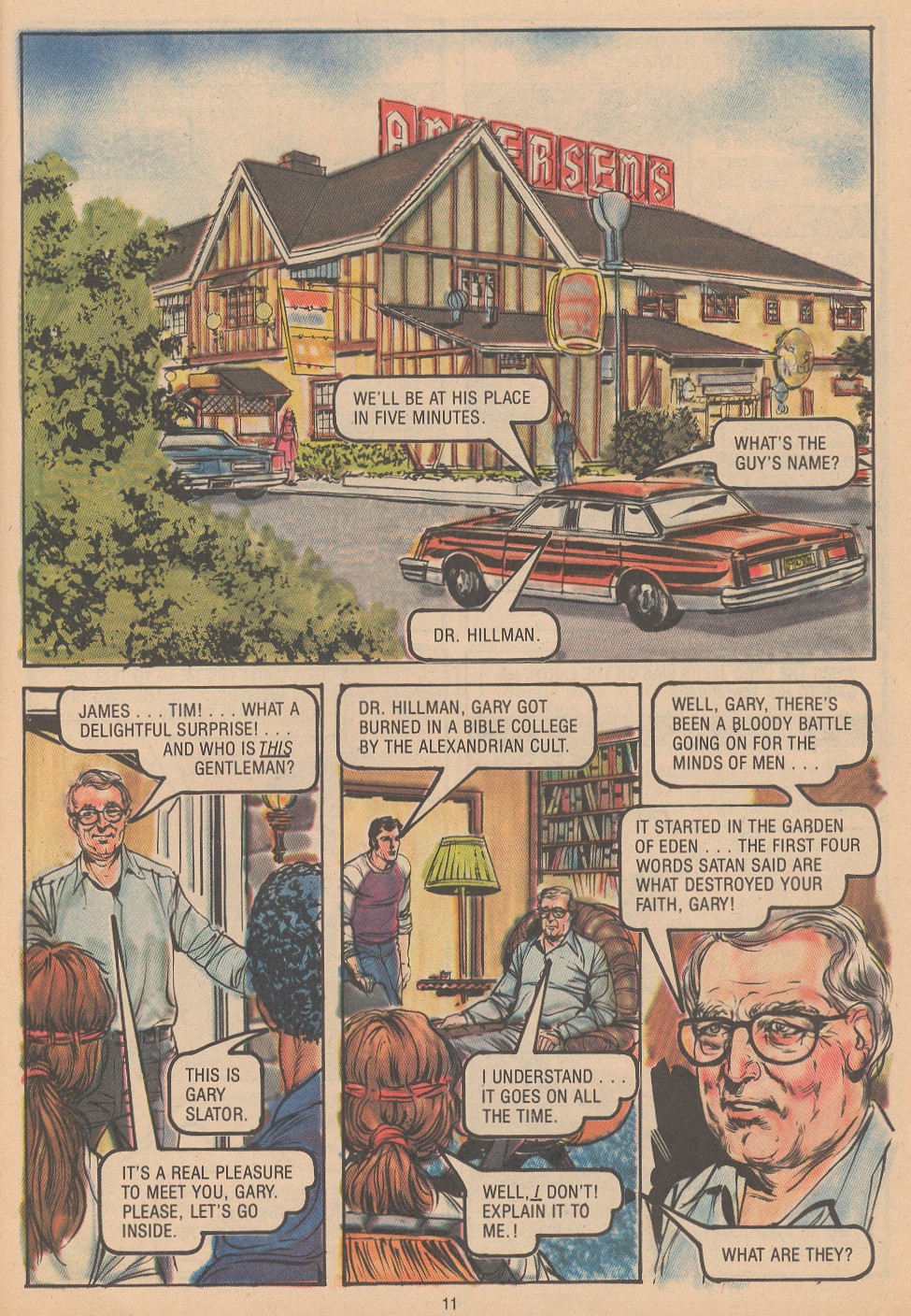 Read online The Crusaders (1974) comic -  Issue #11 - 13