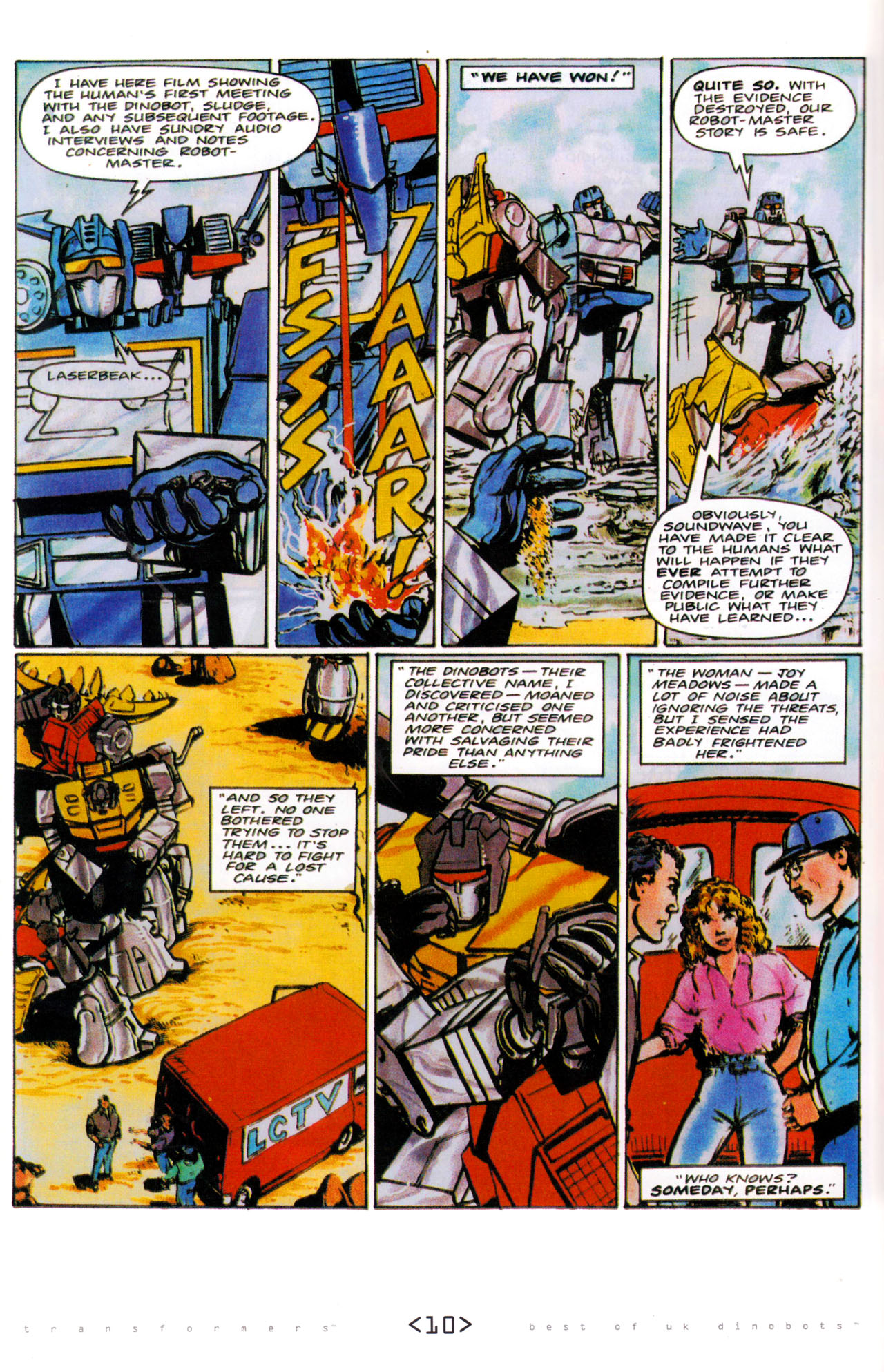 Read online The Transformers: Best of UK: Dinobots comic -  Issue #6 - 13