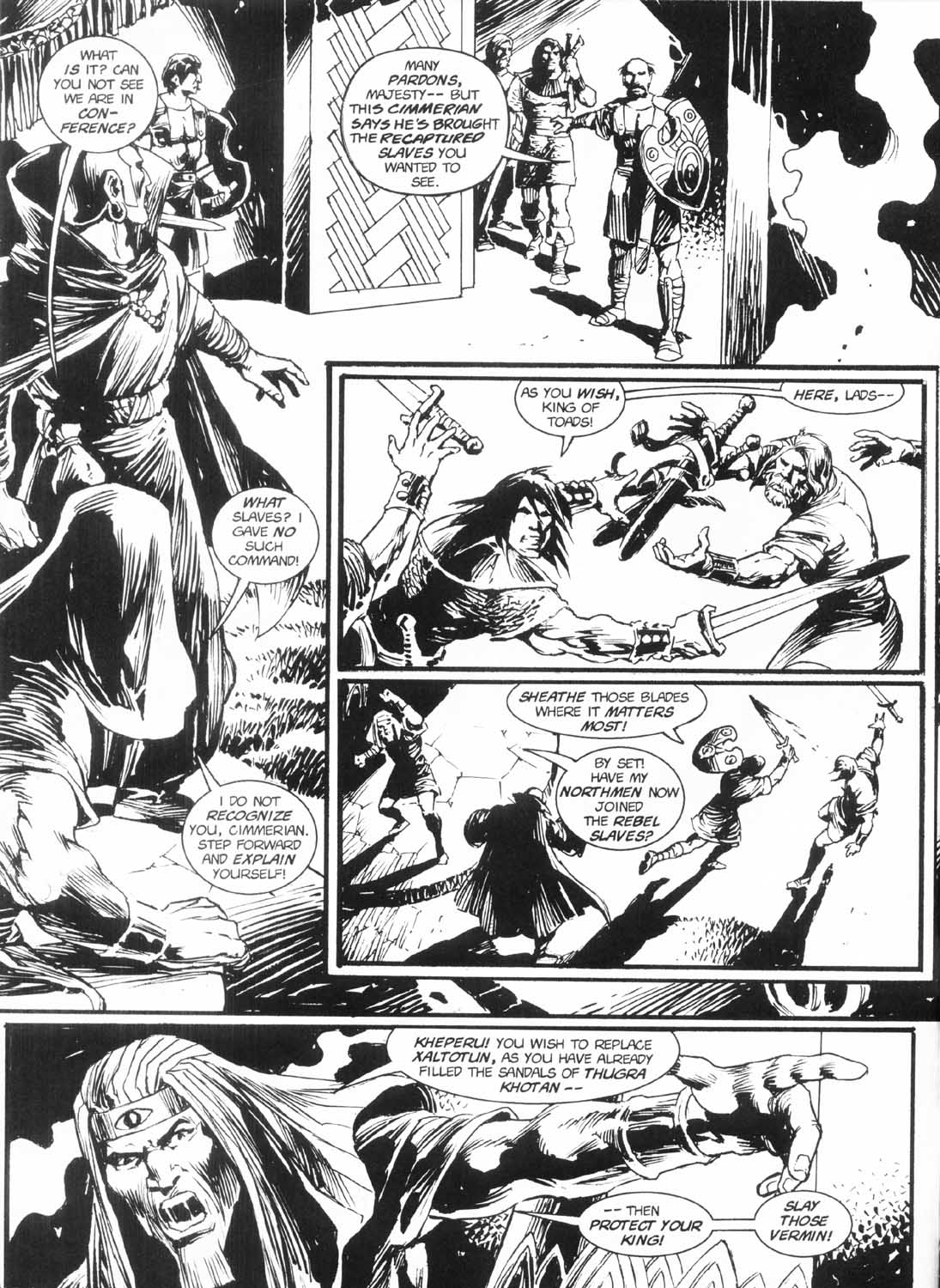 Read online The Savage Sword Of Conan comic -  Issue #230 - 14