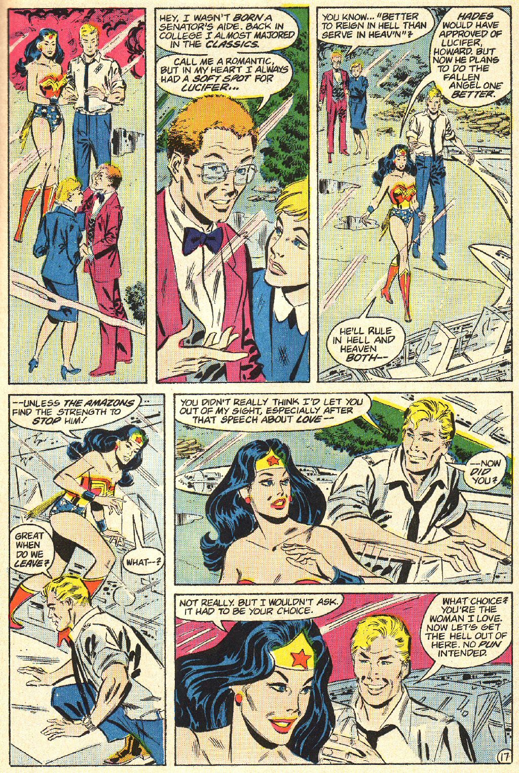 Read online Wonder Woman (1942) comic -  Issue #329 - 17