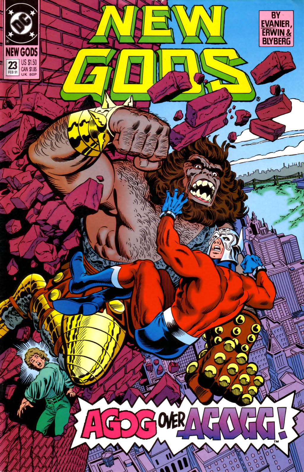 Read online The New Gods (1989) comic -  Issue #23 - 1