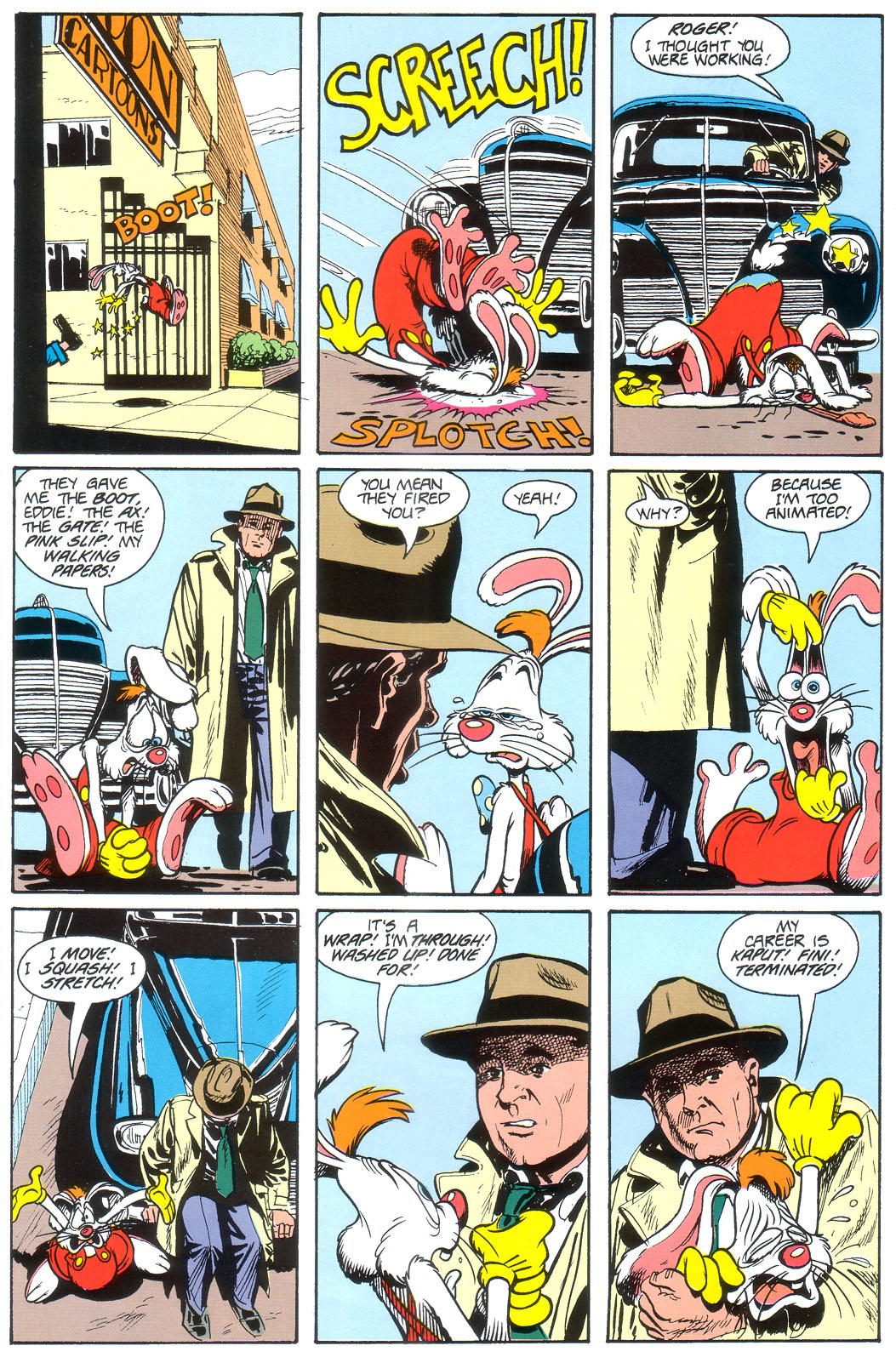 Read online Marvel Graphic Novel comic -  Issue #54 - Roger Rabbit The Resurrection of Doom - 34