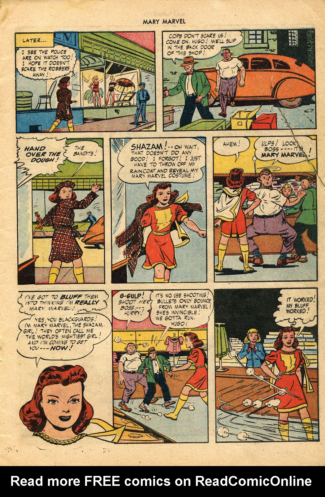 Read online Mary Marvel comic -  Issue #4 - 7