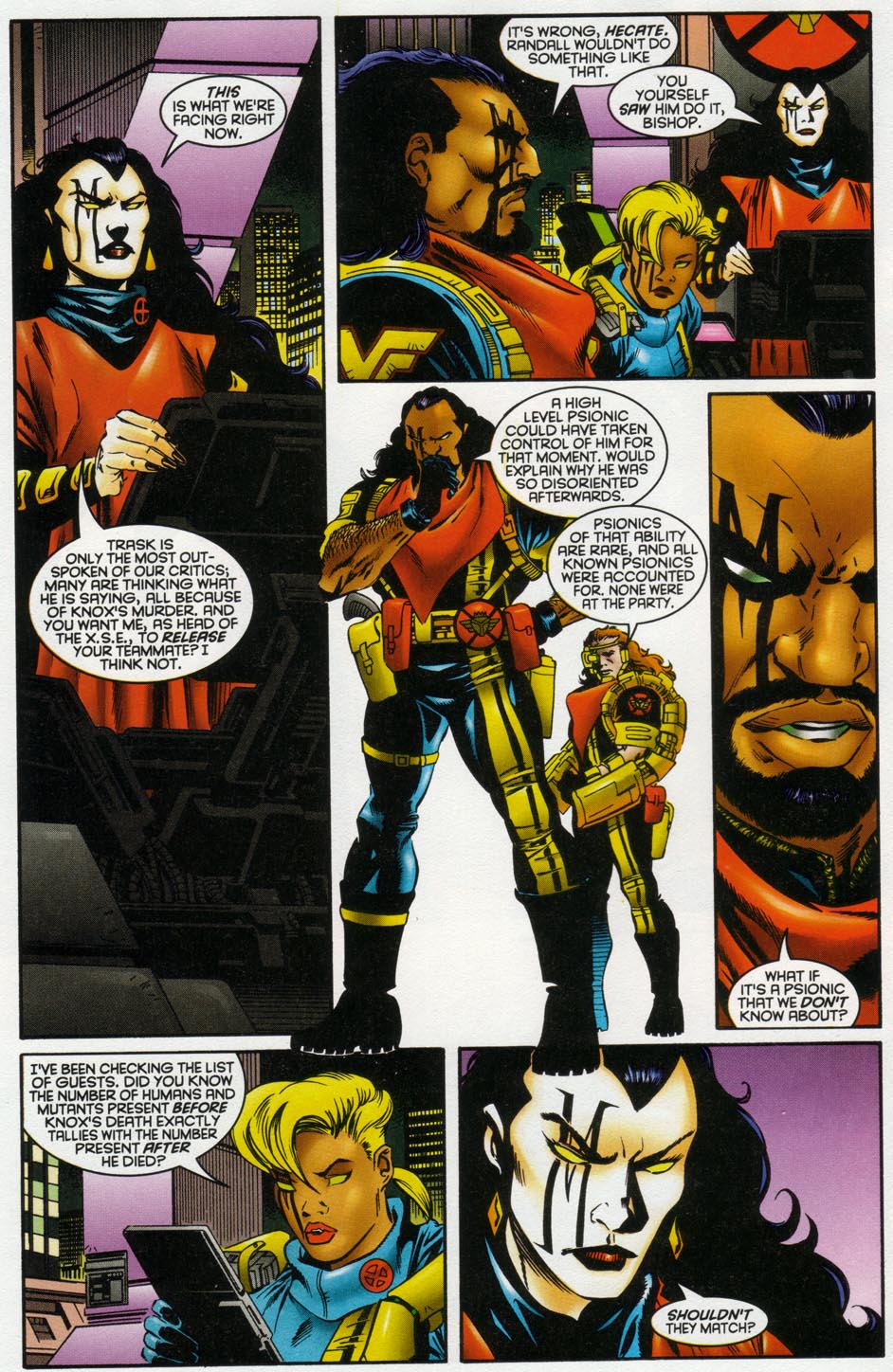 Read online Bishop: X.S.E. comic -  Issue #1 - 14