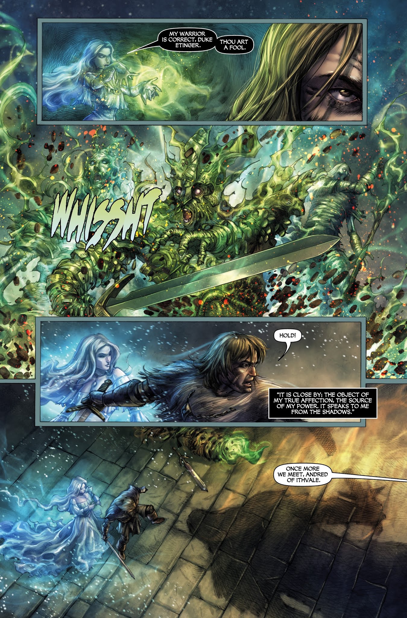 Read online Dark Souls: Winter's Spite comic -  Issue #4 - 17