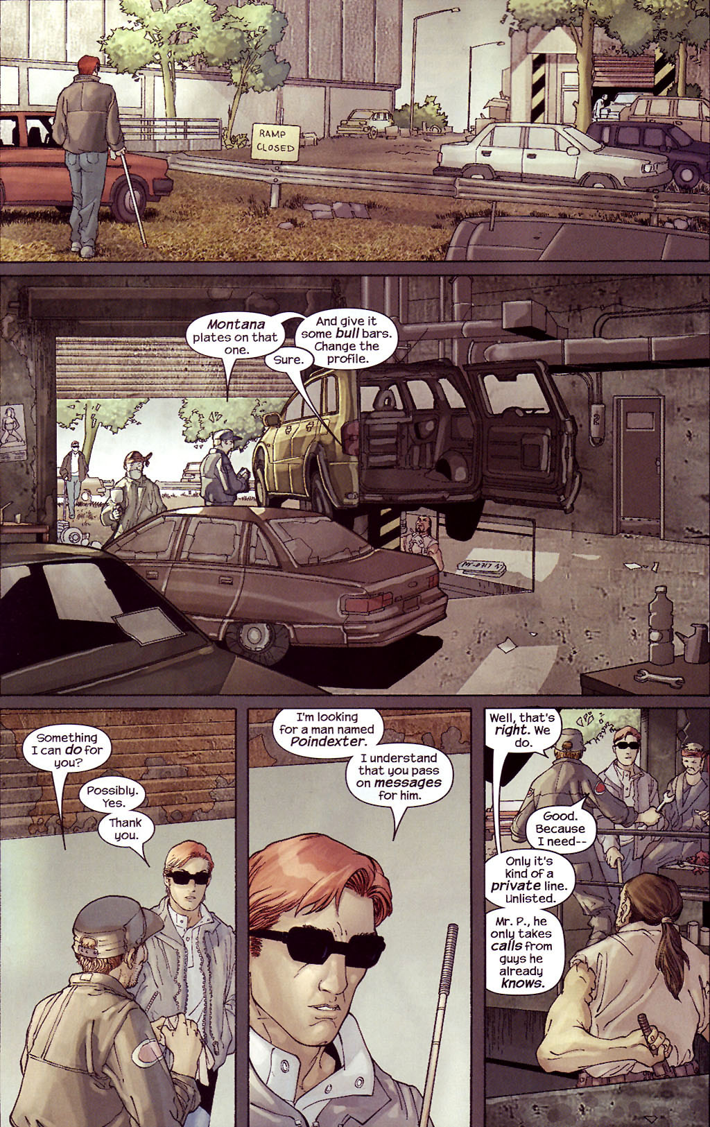 Read online Ultimate Elektra comic -  Issue #4 - 10
