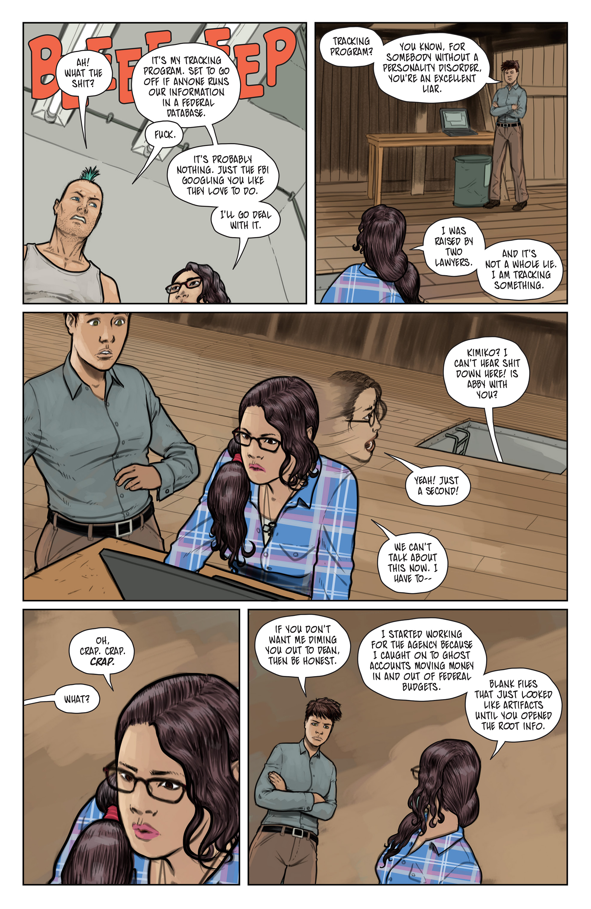 Read online Throwaways comic -  Issue #5 - 21