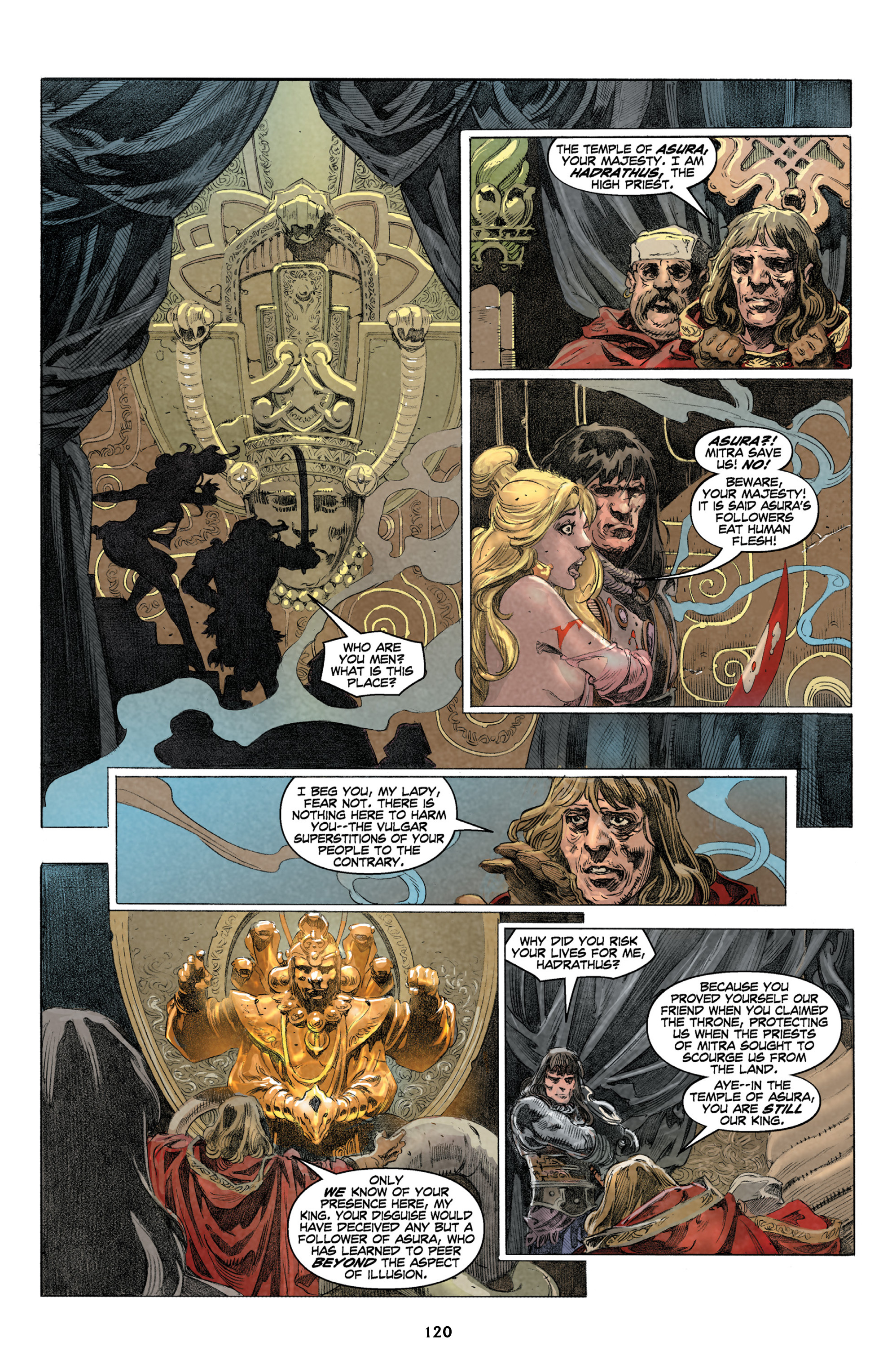 Read online King Conan: The Hour of the Dragon comic -  Issue # _TPB - 120