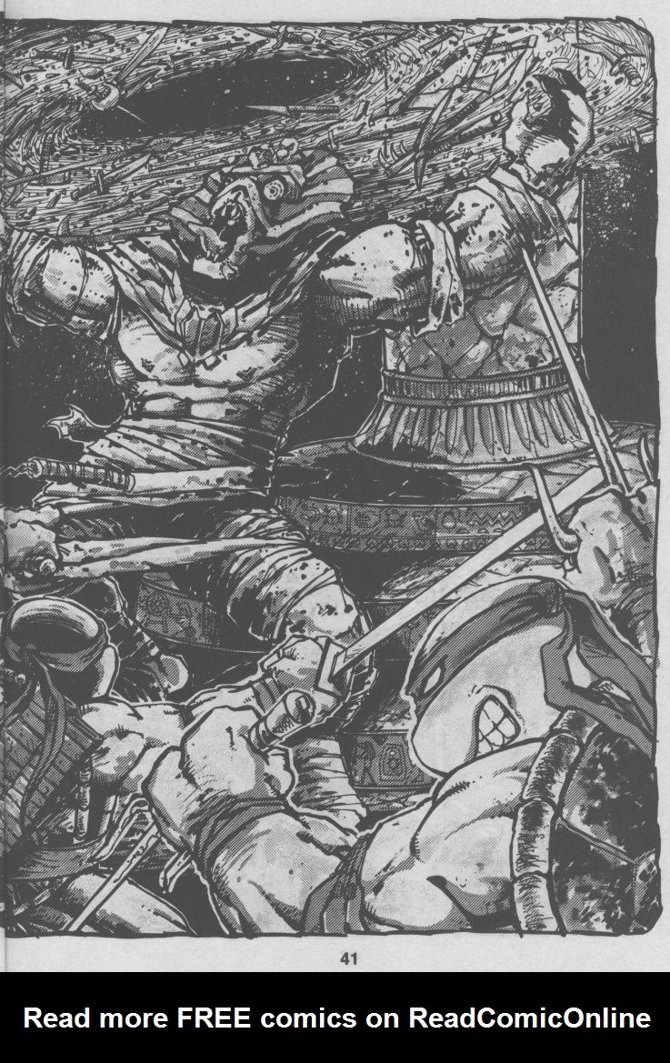 Read online Teenage Mutant Ninja Turtles (1984) comic -  Issue #32 - 41