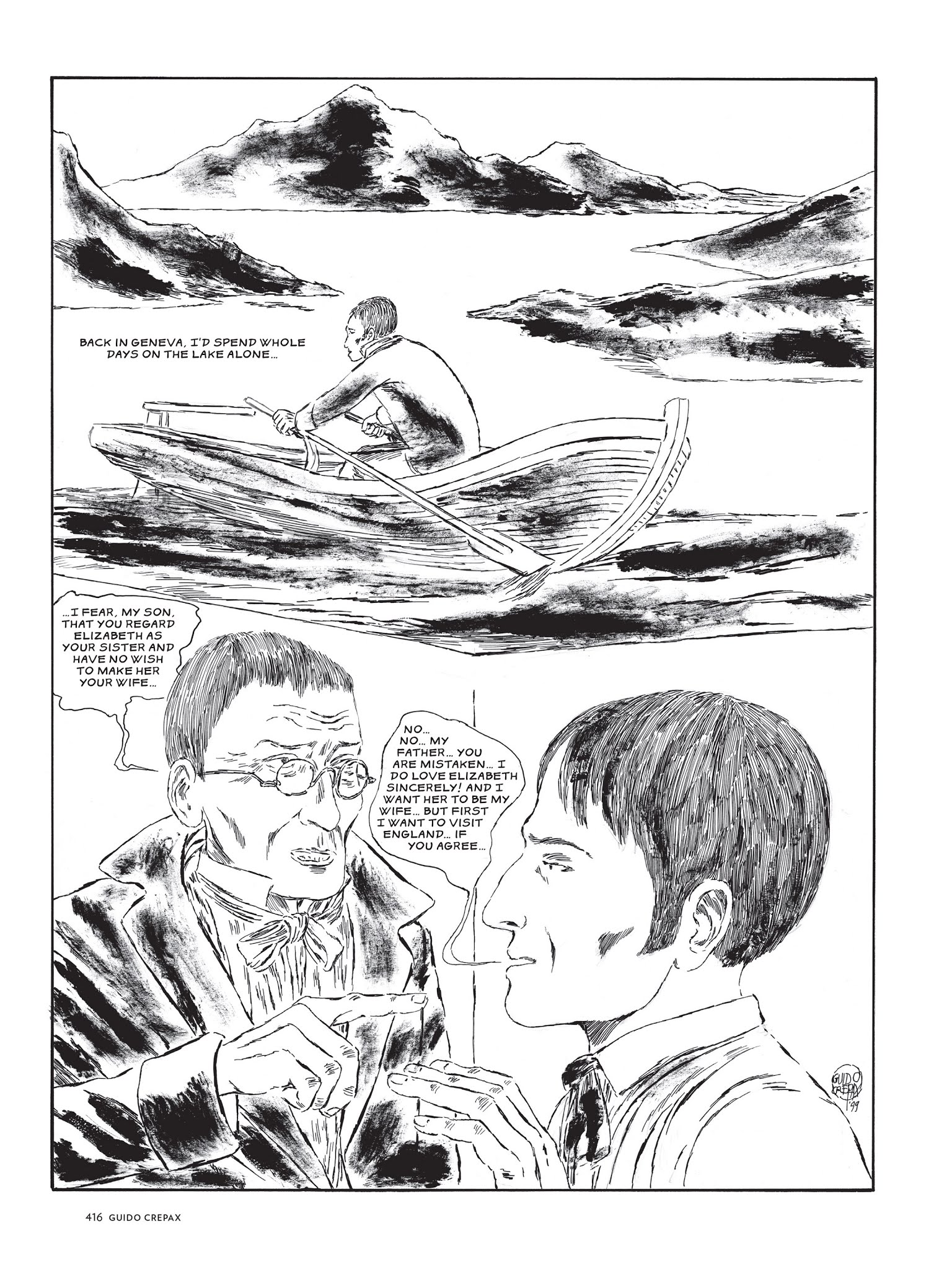 Read online The Complete Crepax comic -  Issue # TPB 1 - 403