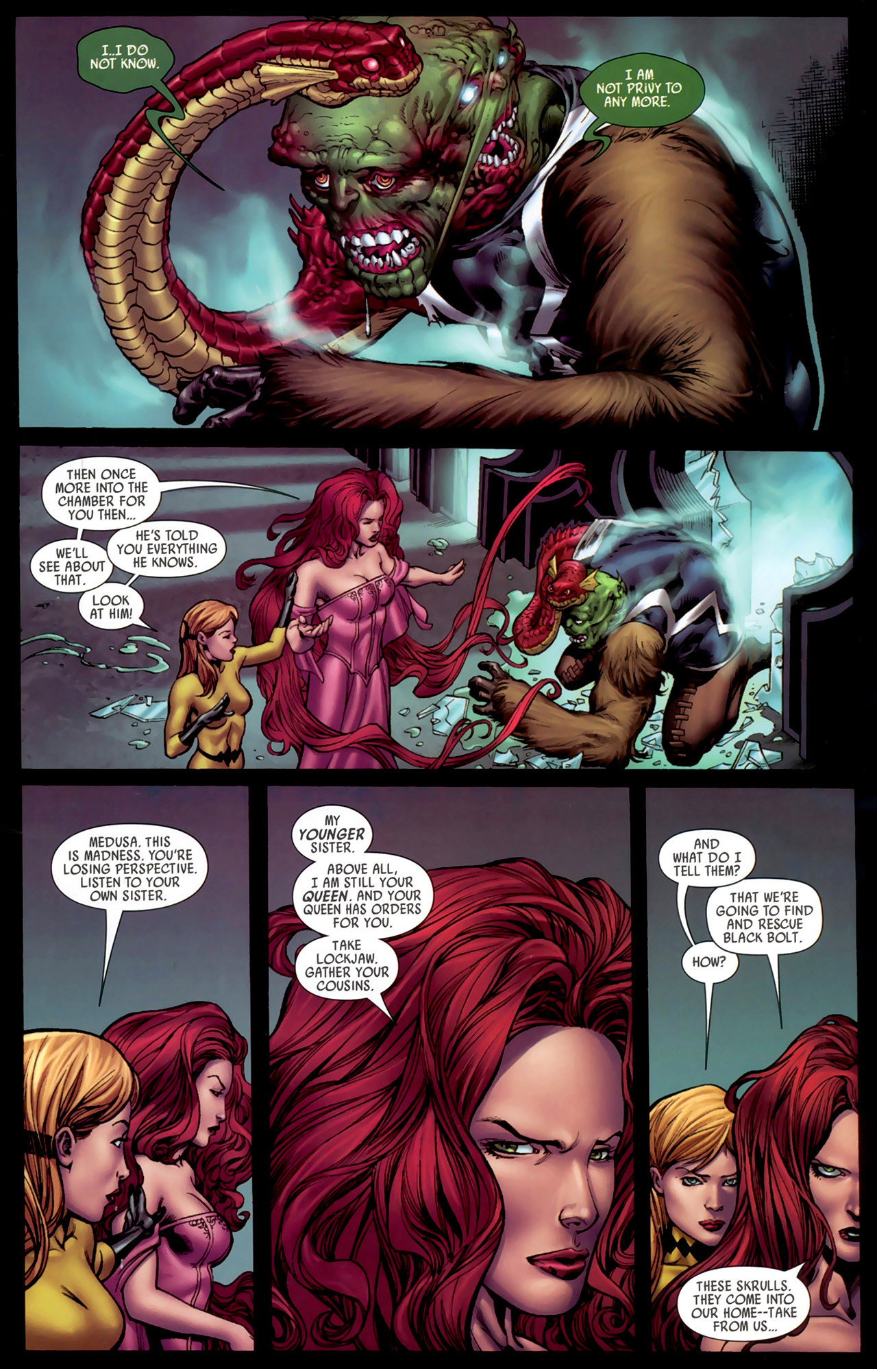 Read online Secret Invasion: Inhumans comic -  Issue #2 - 21